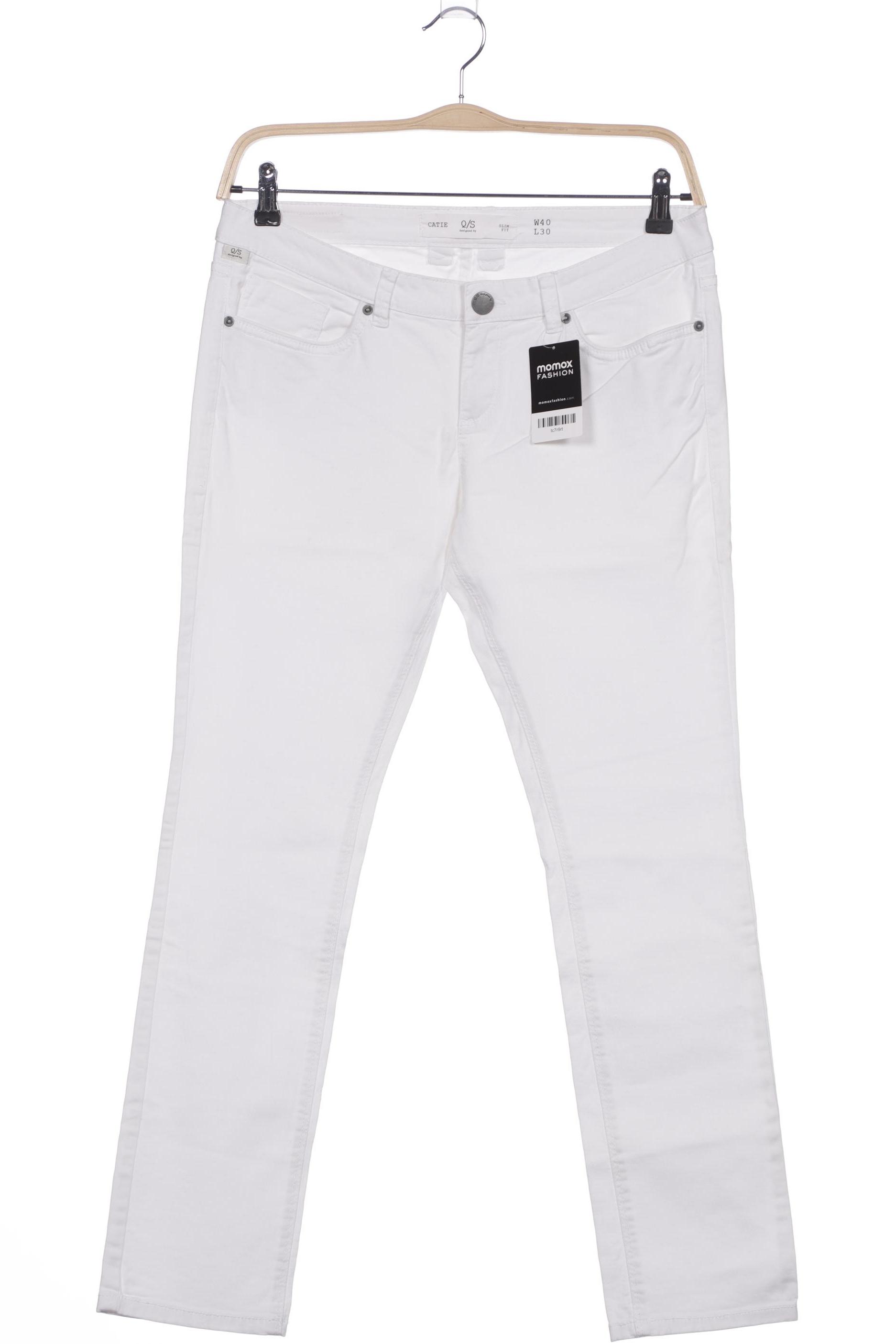 

s.Oliver Damen Jeans, weiß, Gr. 40