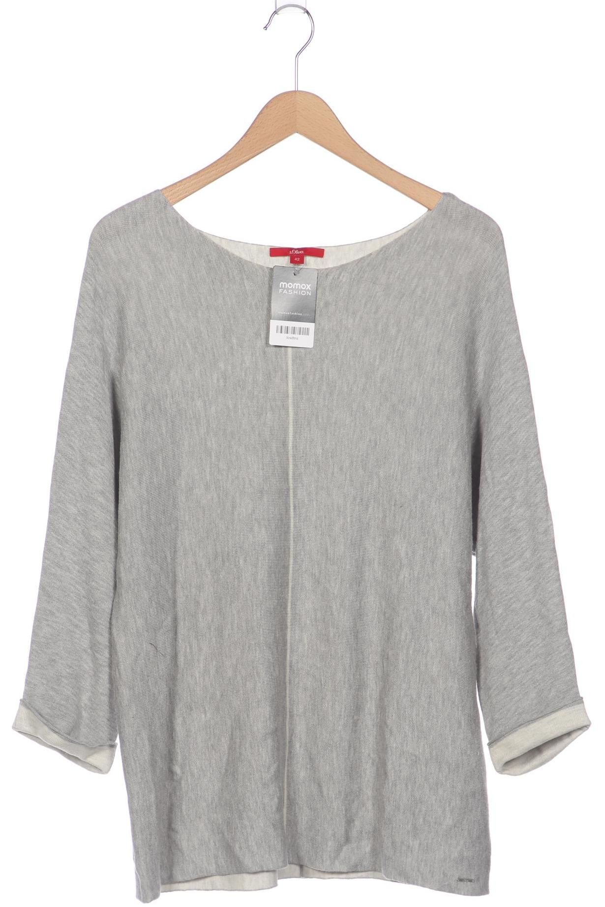 

s.Oliver Damen Pullover, grau, Gr. 42