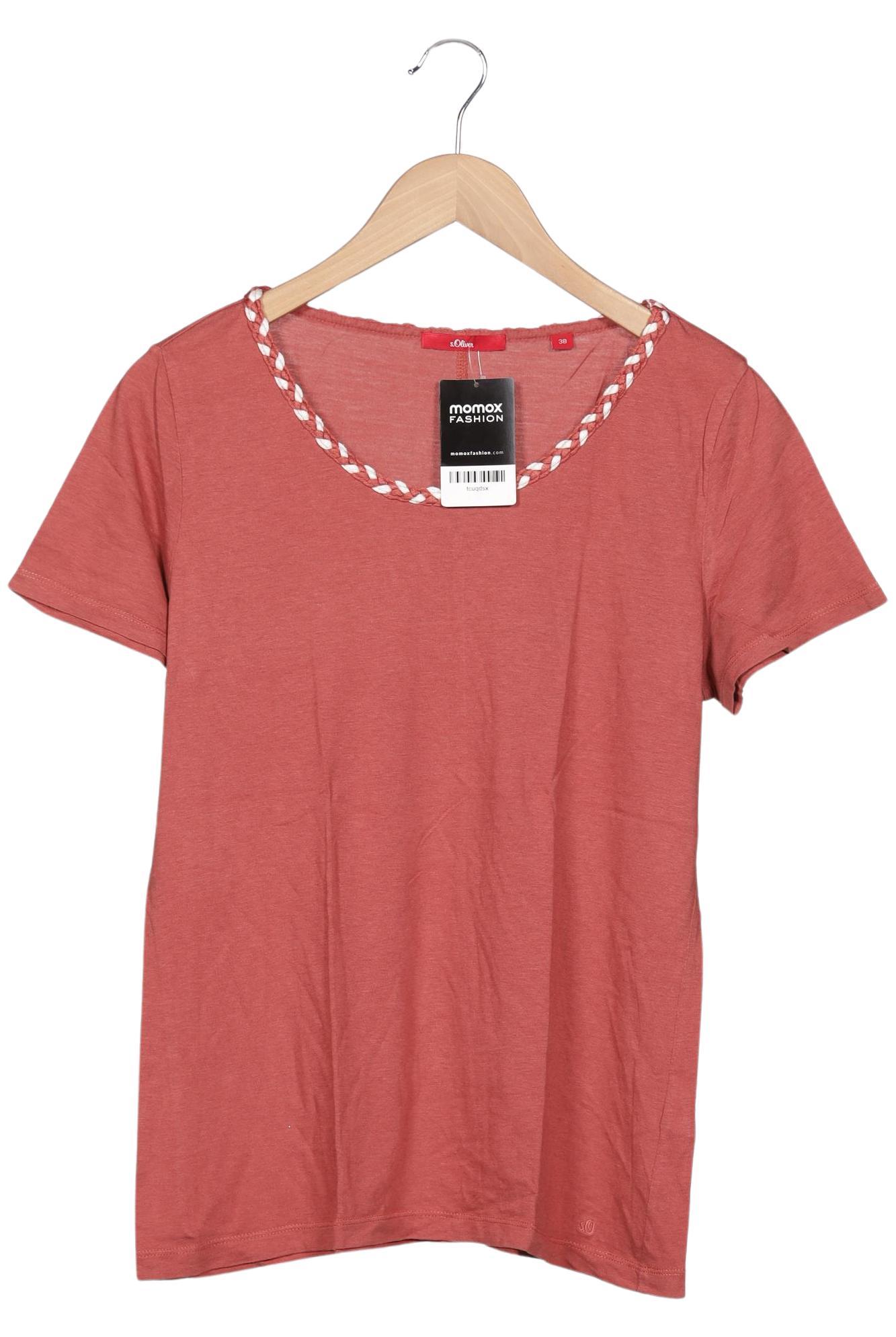 

s.Oliver Damen T-Shirt, bordeaux, Gr. 38
