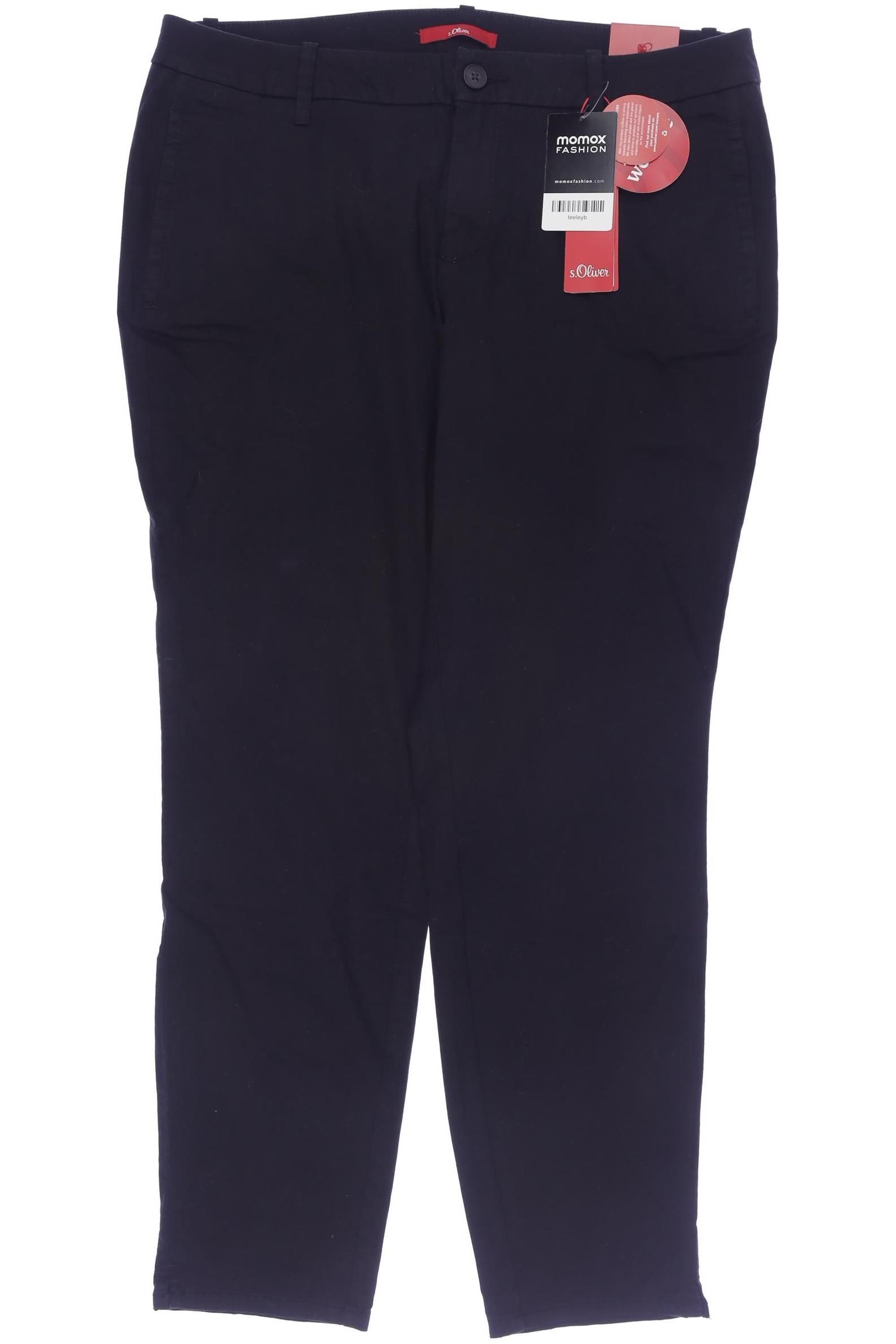 

s.Oliver Damen Stoffhose, schwarz, Gr. 40