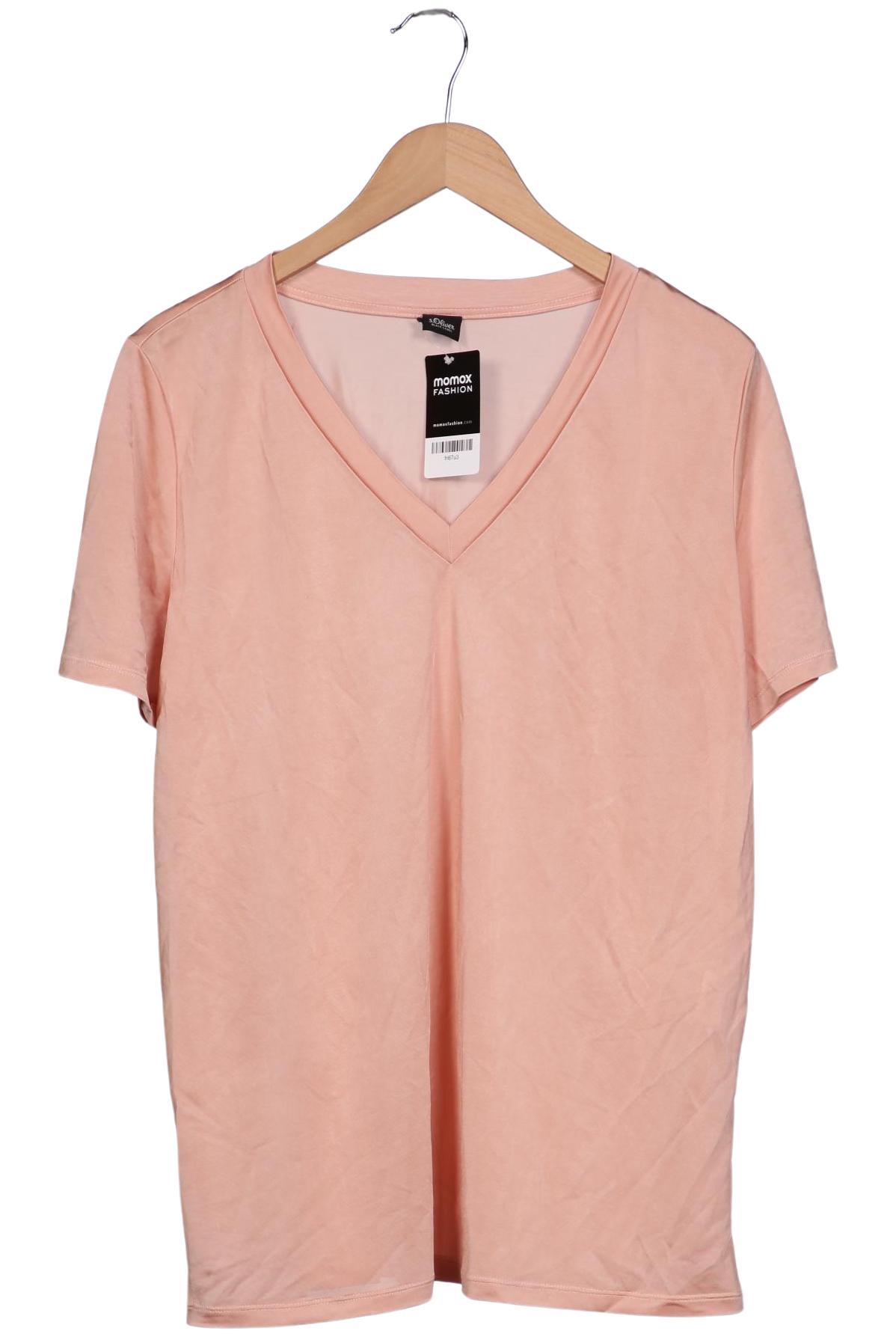 

s.Oliver Damen T-Shirt, beige, Gr. 44