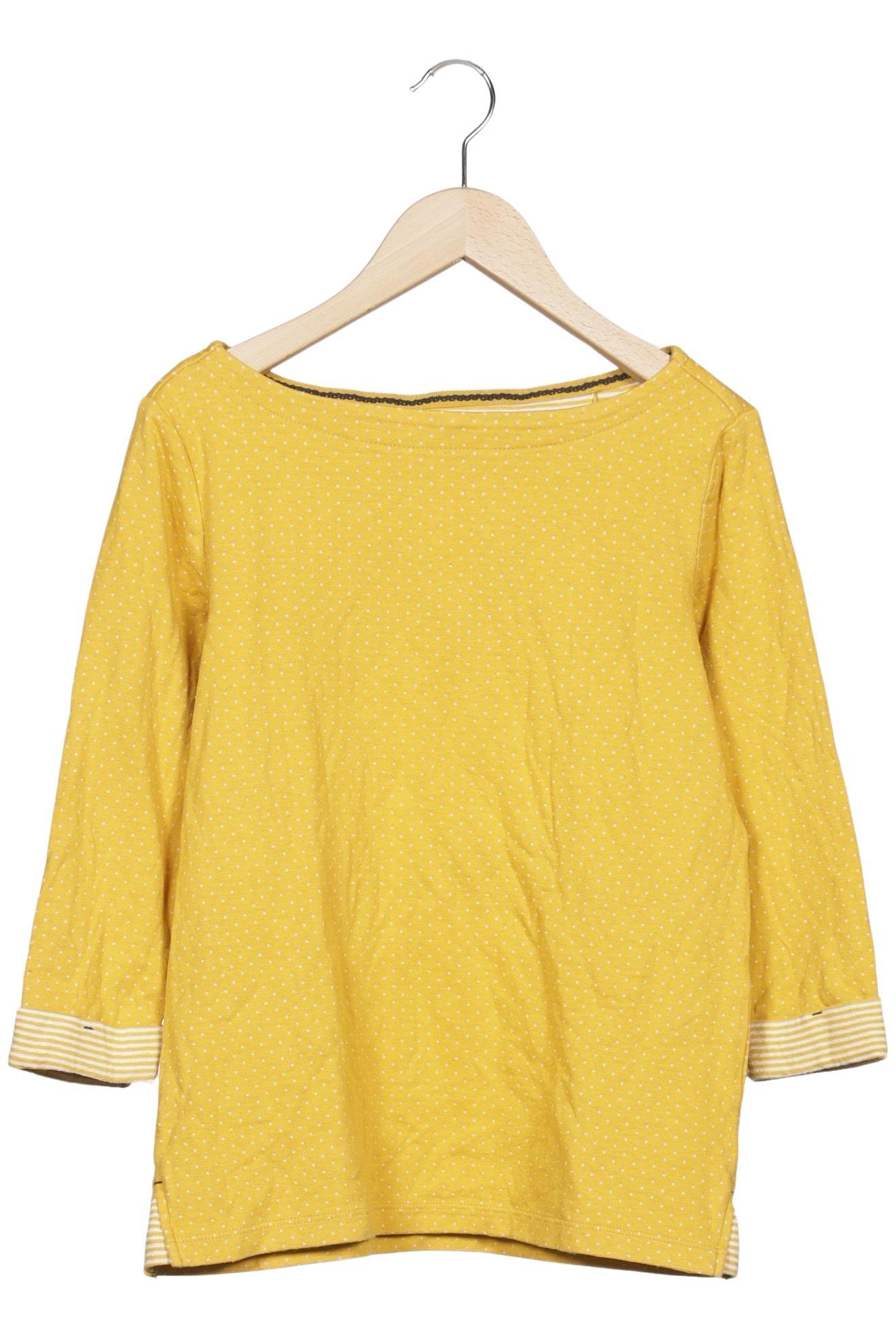 

s.Oliver Damen Langarmshirt, gelb, Gr. 38