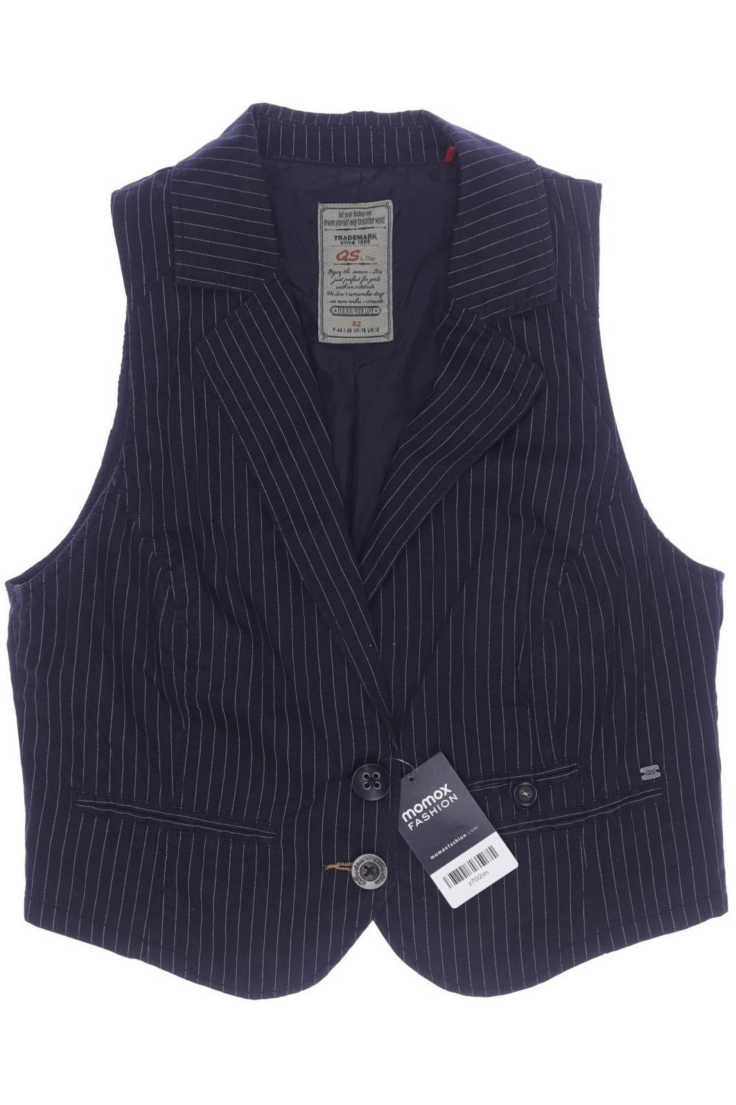 

s.Oliver Damen Weste, schwarz, Gr. 42