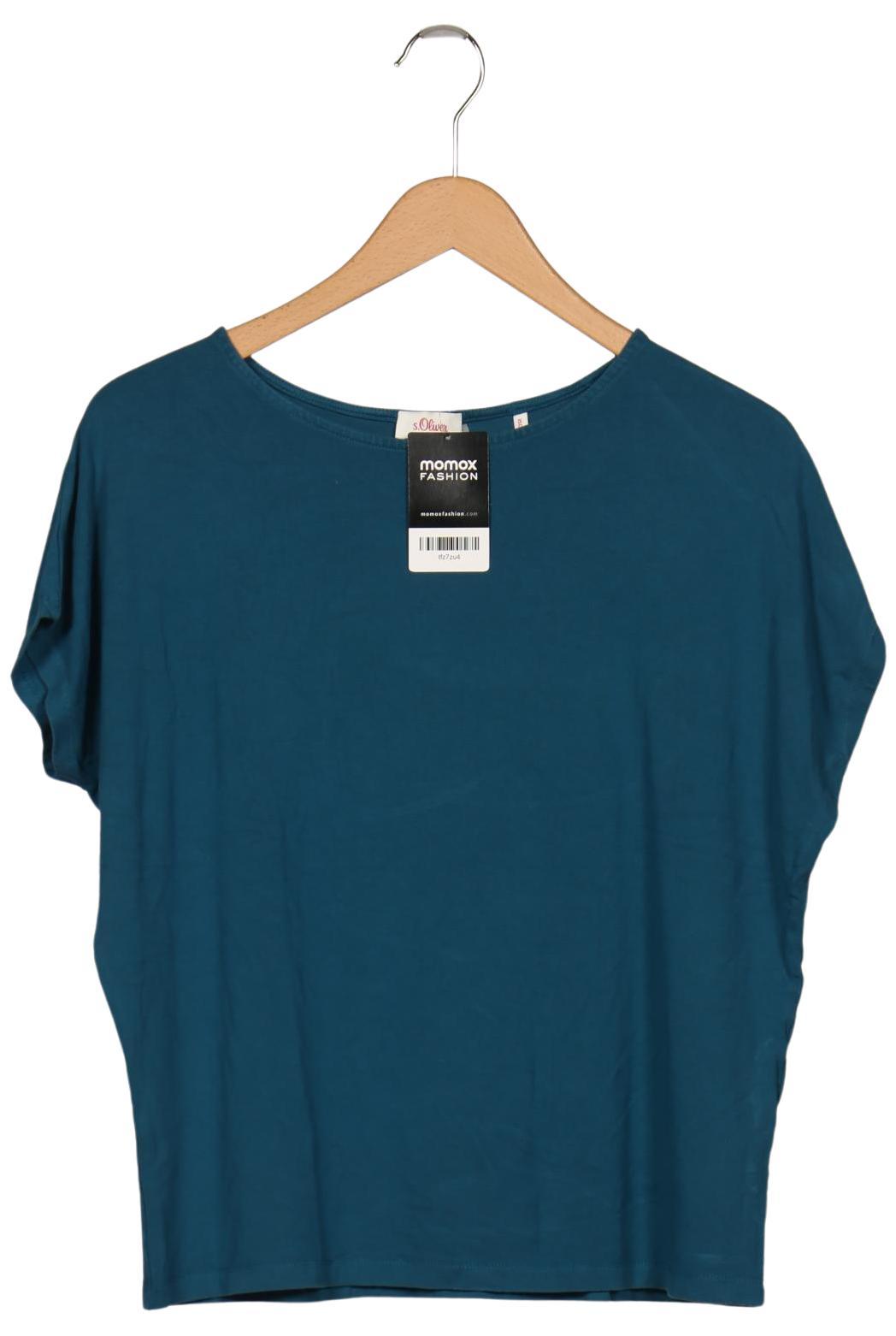 

s.Oliver Damen T-Shirt, türkis, Gr. 42