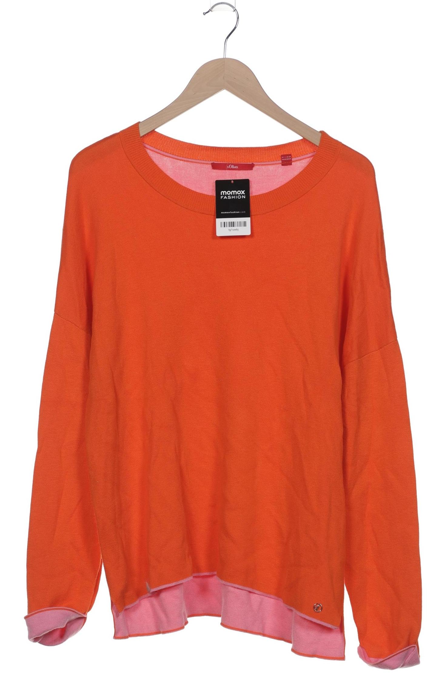 

s.Oliver Damen Pullover, orange, Gr. 44
