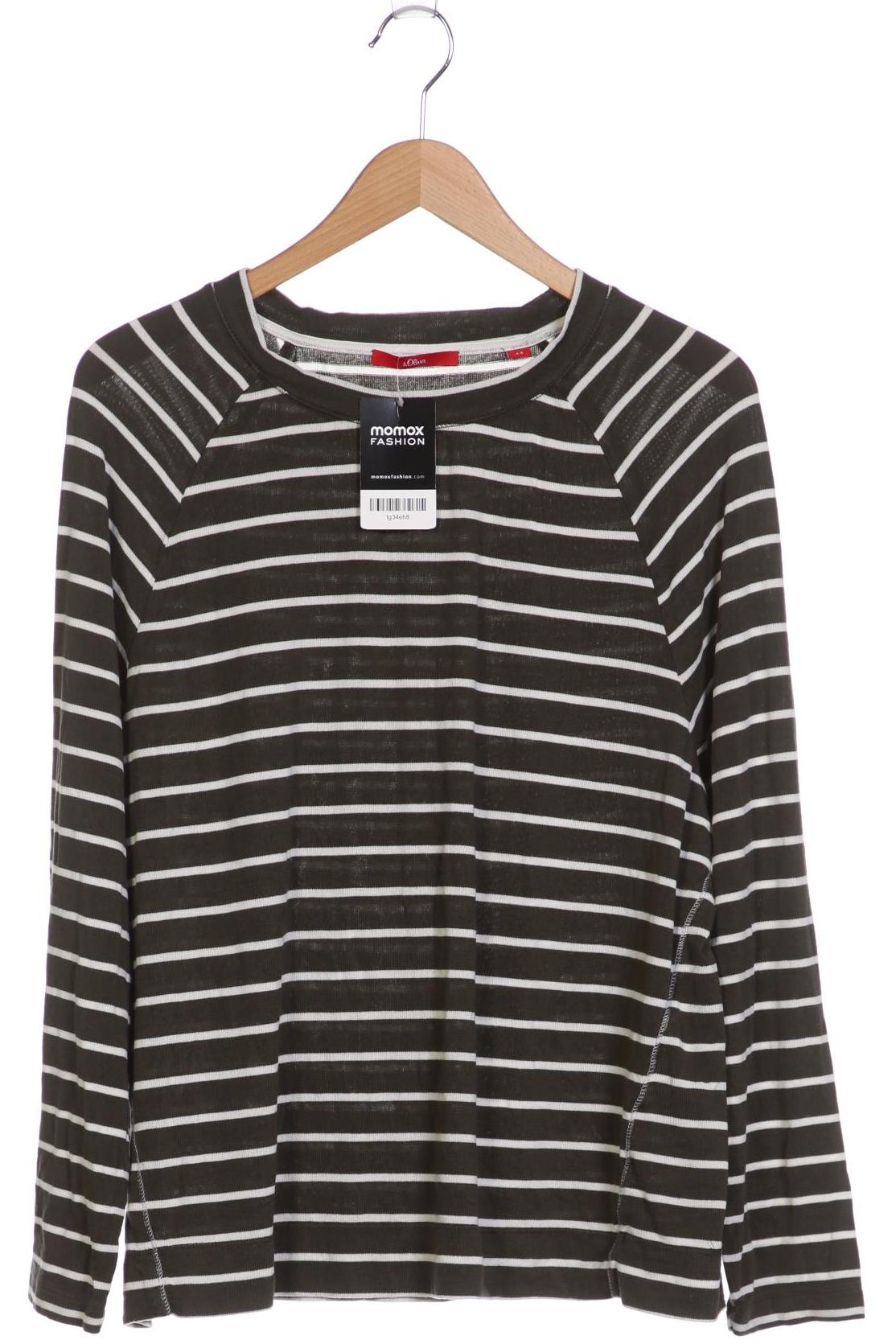 

s.Oliver Damen Langarmshirt, grün