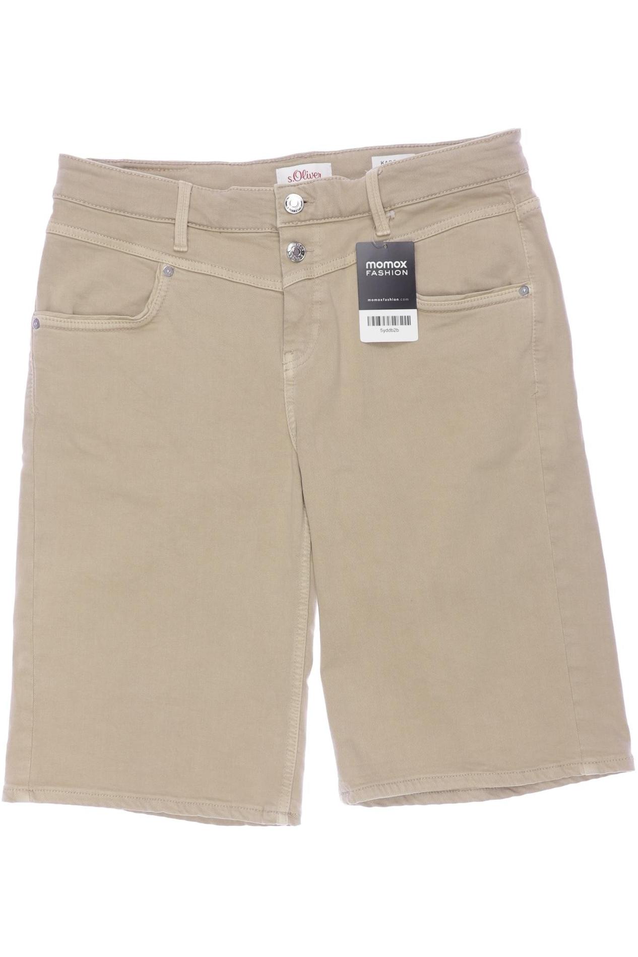 

s.Oliver Damen Shorts, beige, Gr. 38