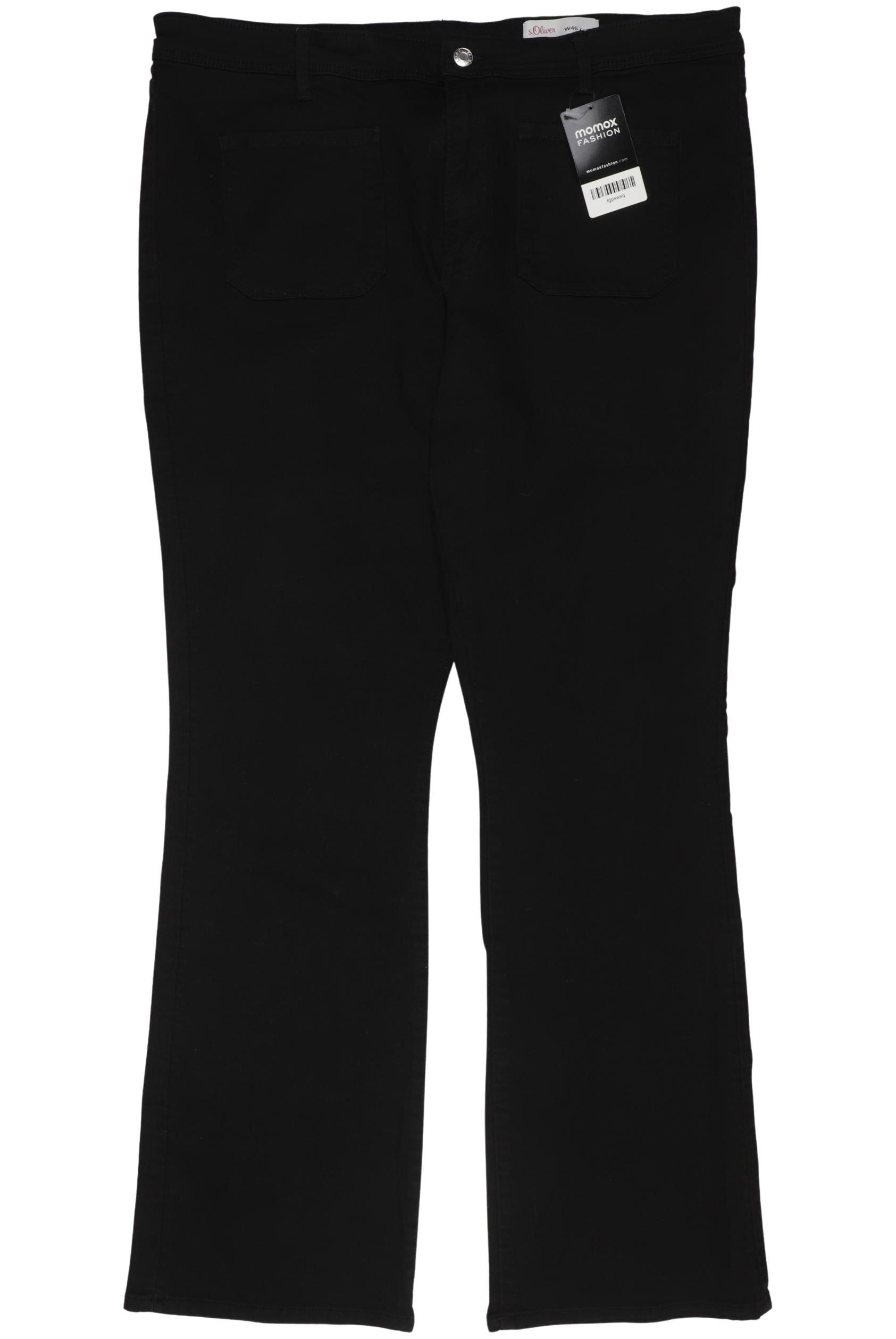 

s.Oliver Damen Jeans, schwarz, Gr. 46