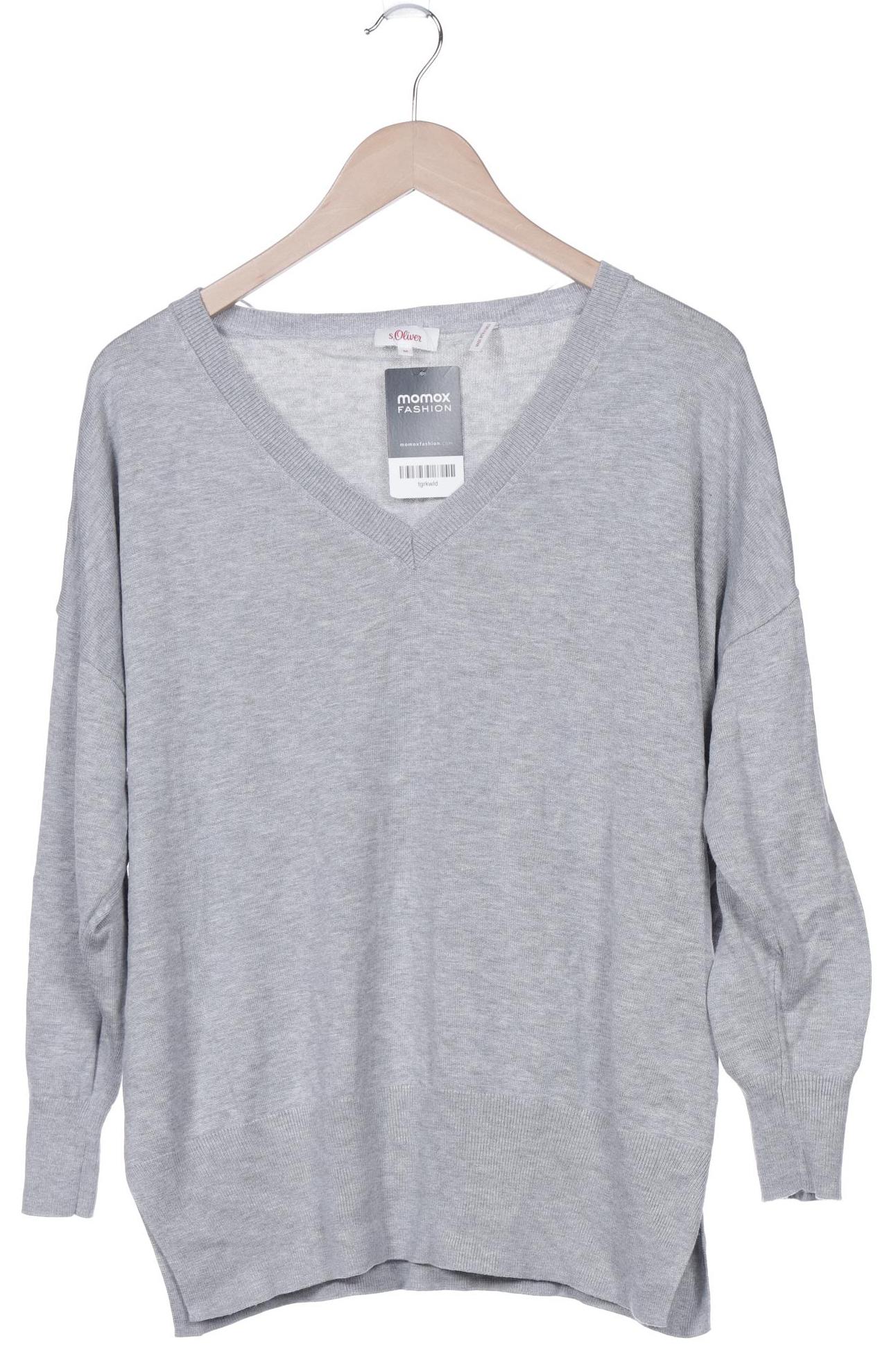 

s.Oliver Damen Pullover, grau, Gr. 38