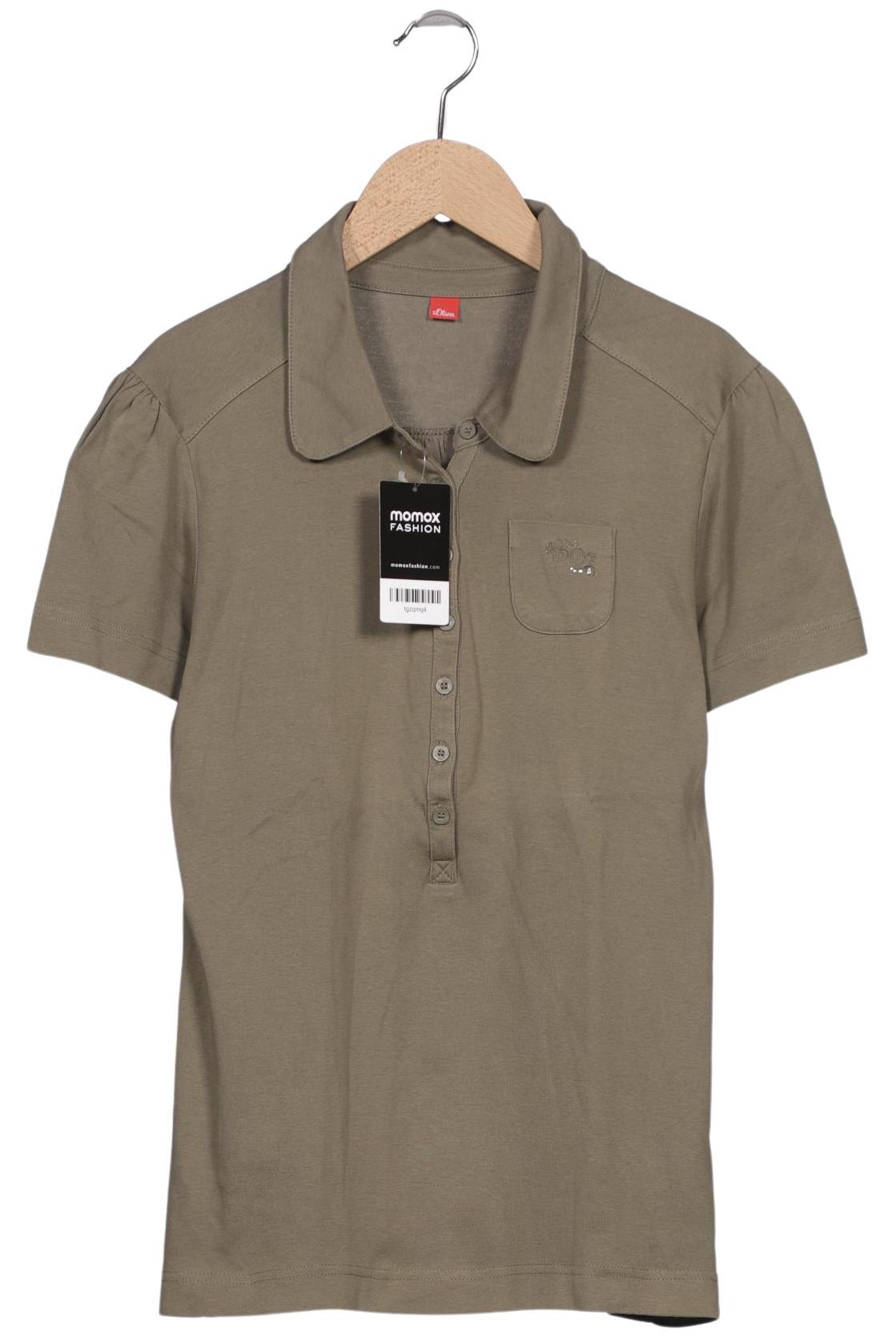 

s.Oliver Damen Poloshirt, grün, Gr. 44