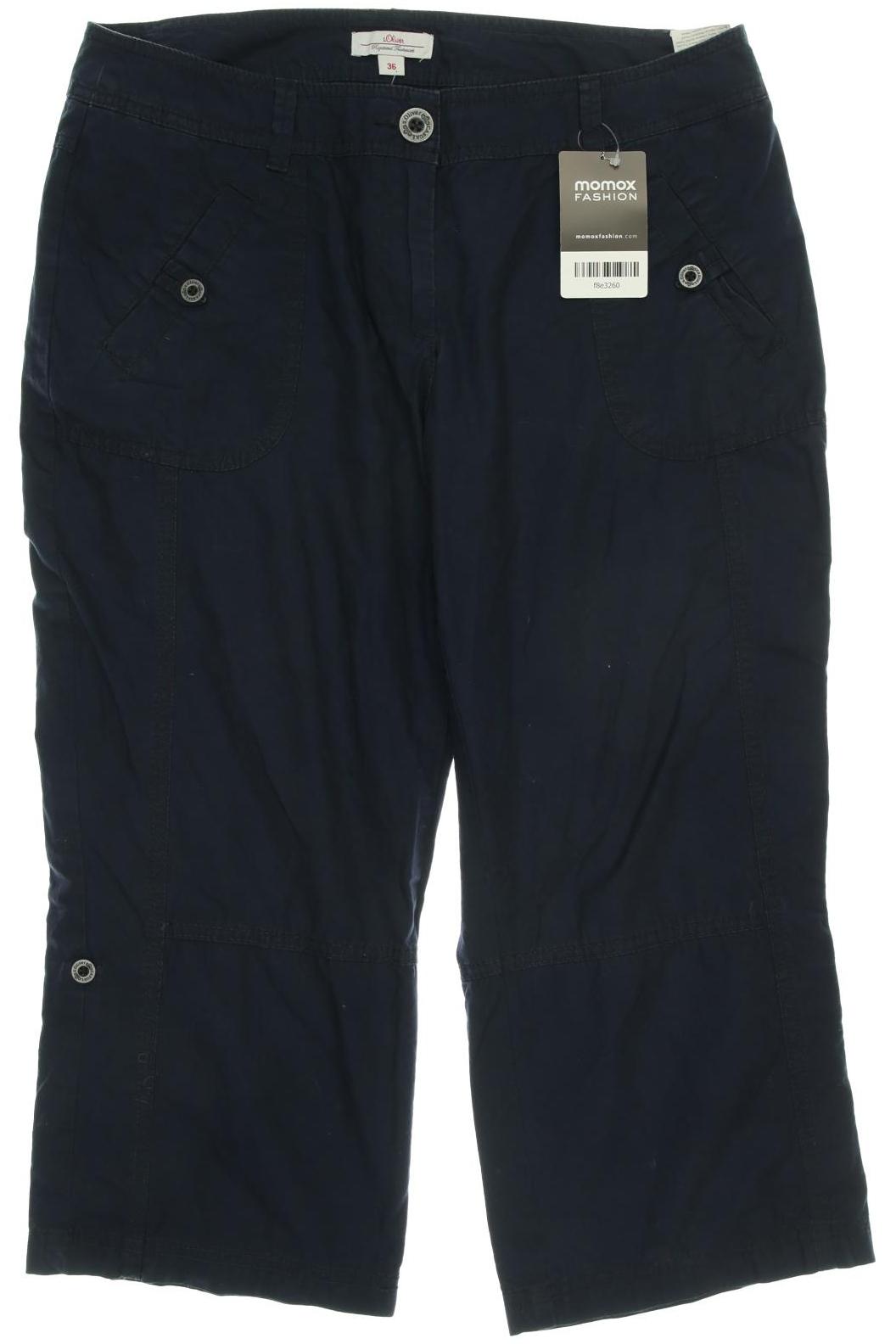 

s.Oliver Damen Shorts, marineblau