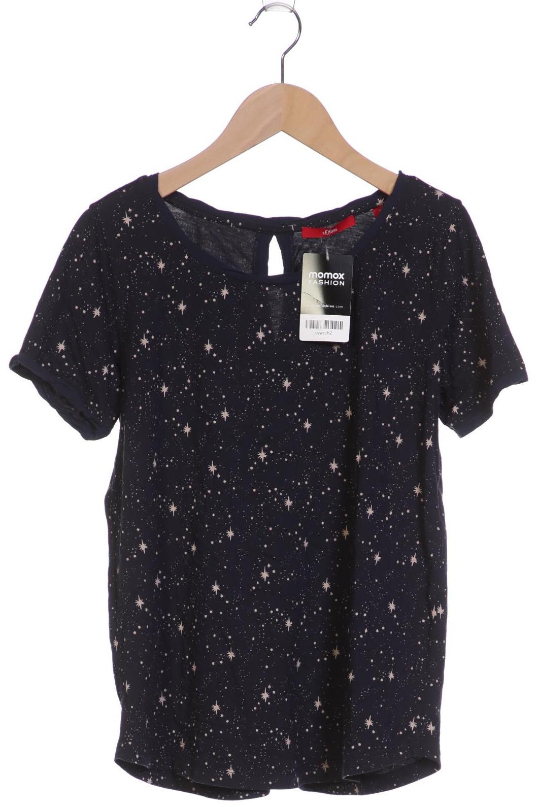 

s.Oliver Damen T-Shirt, marineblau, Gr. 38