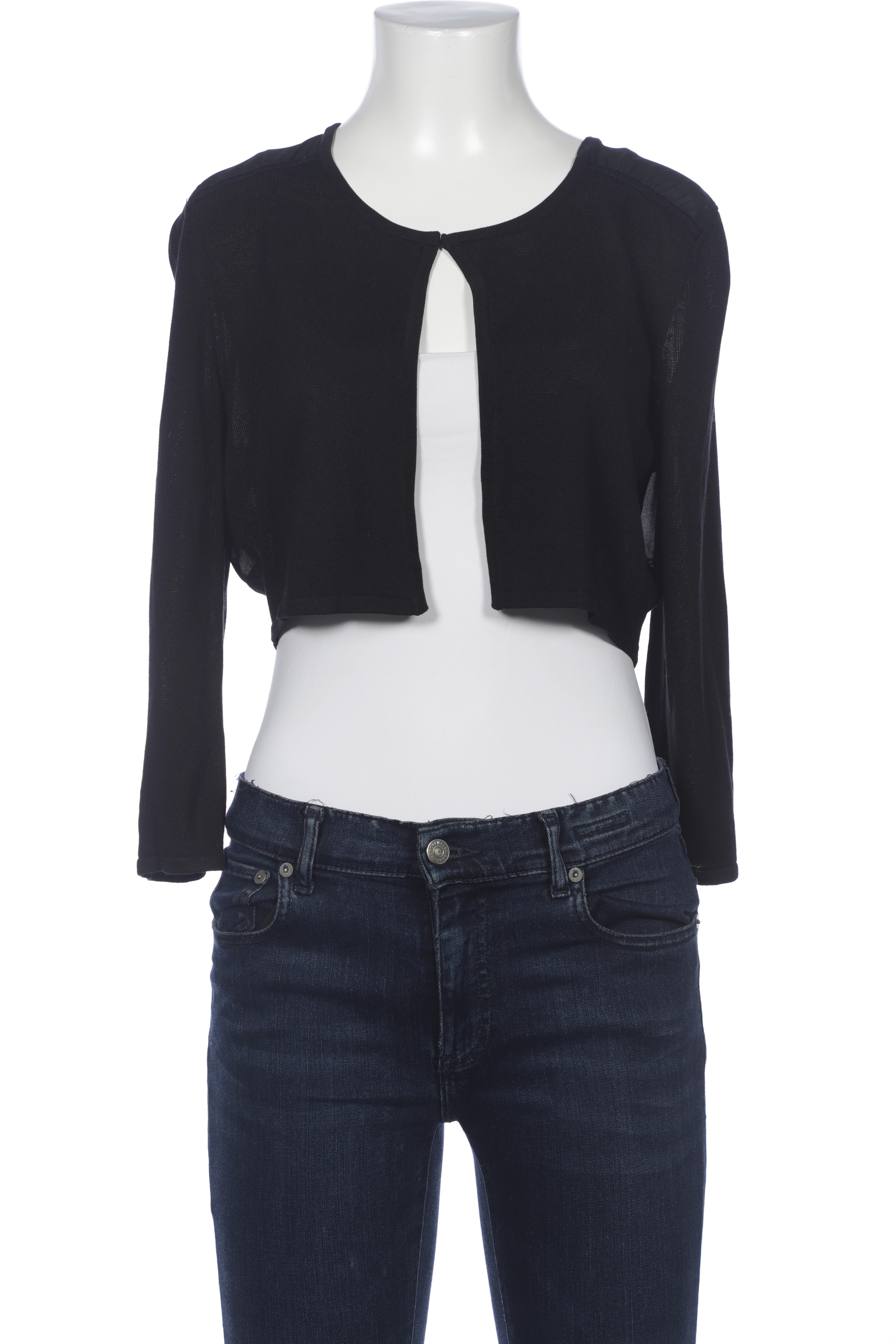 

s.Oliver Damen Strickjacke, schwarz, Gr. 38