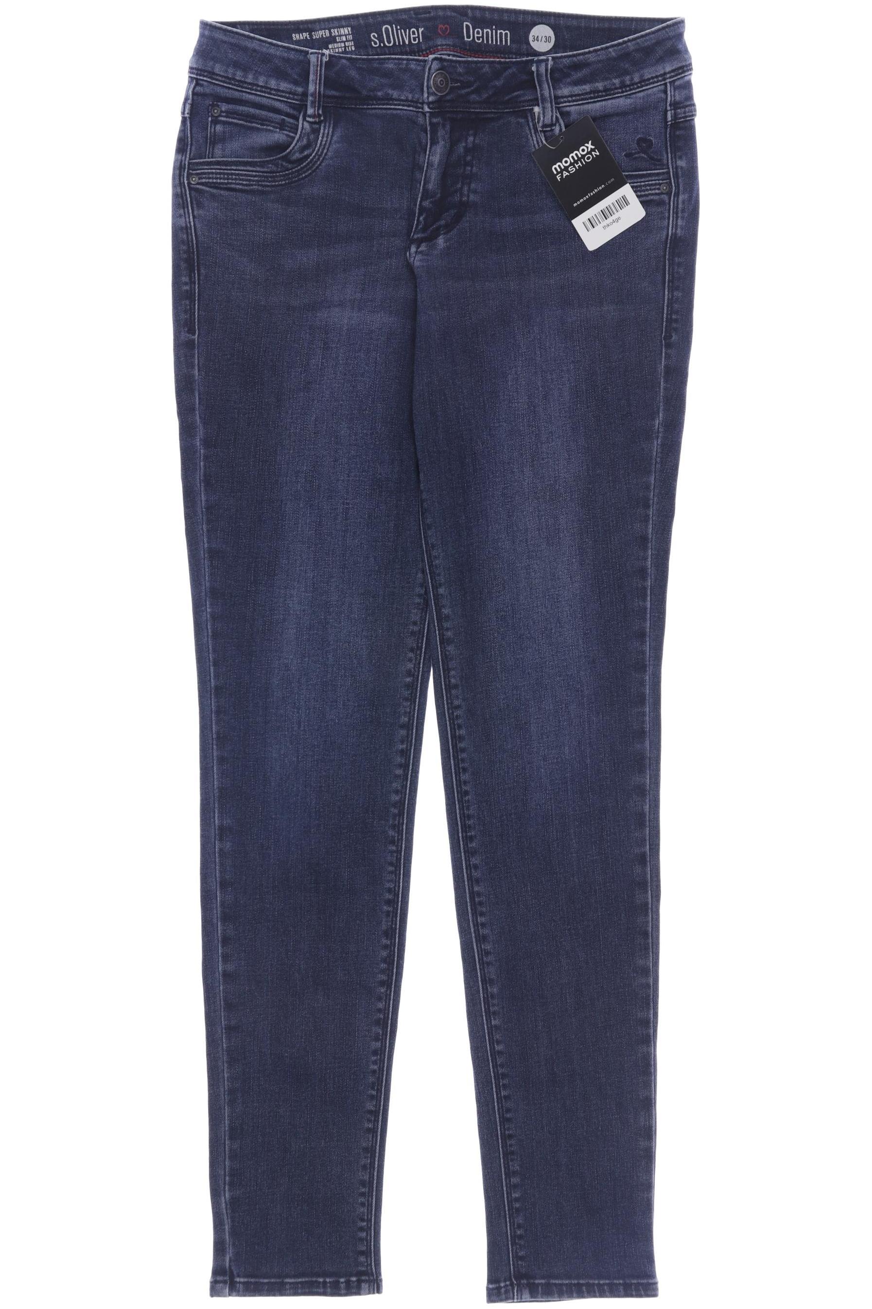 

s.Oliver Damen Jeans, blau, Gr. 34
