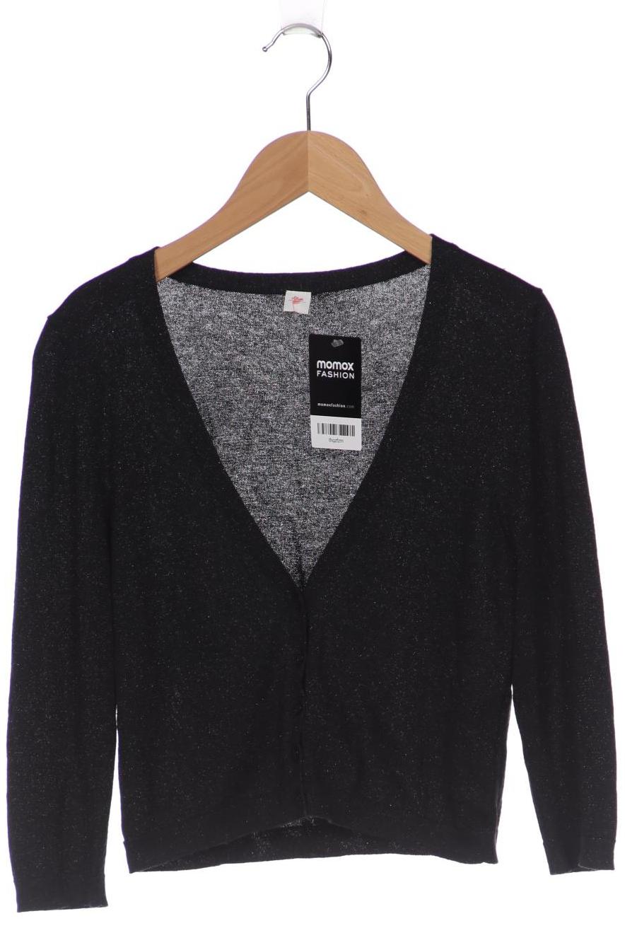 

s.Oliver Damen Strickjacke, schwarz