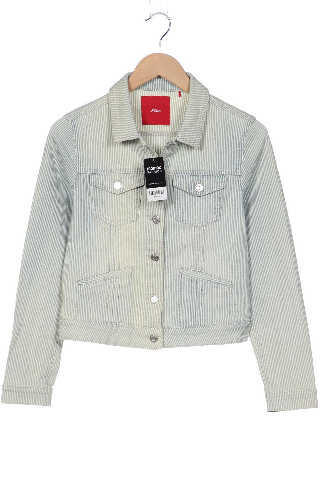 

s.Oliver Damen Jacke, hellblau, Gr. 38