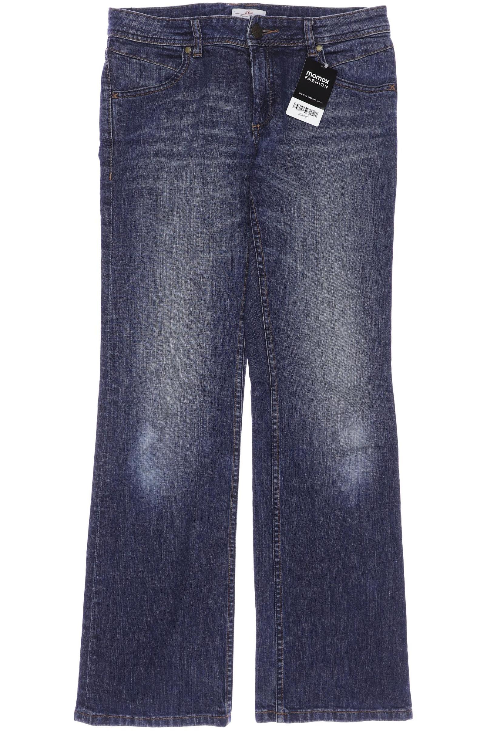 

s.Oliver Damen Jeans, marineblau