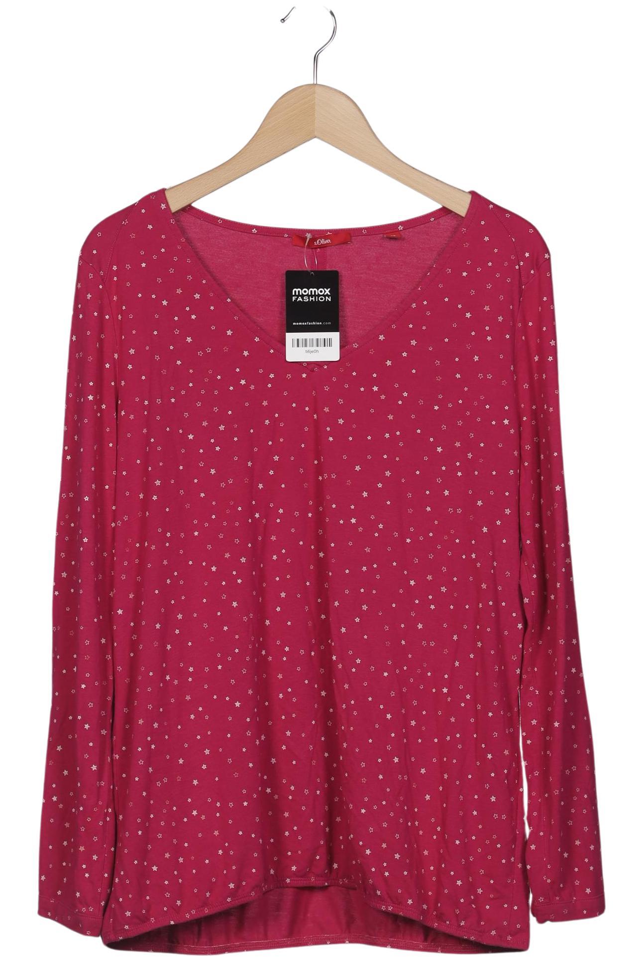 

s.Oliver Damen Langarmshirt, pink, Gr. 42