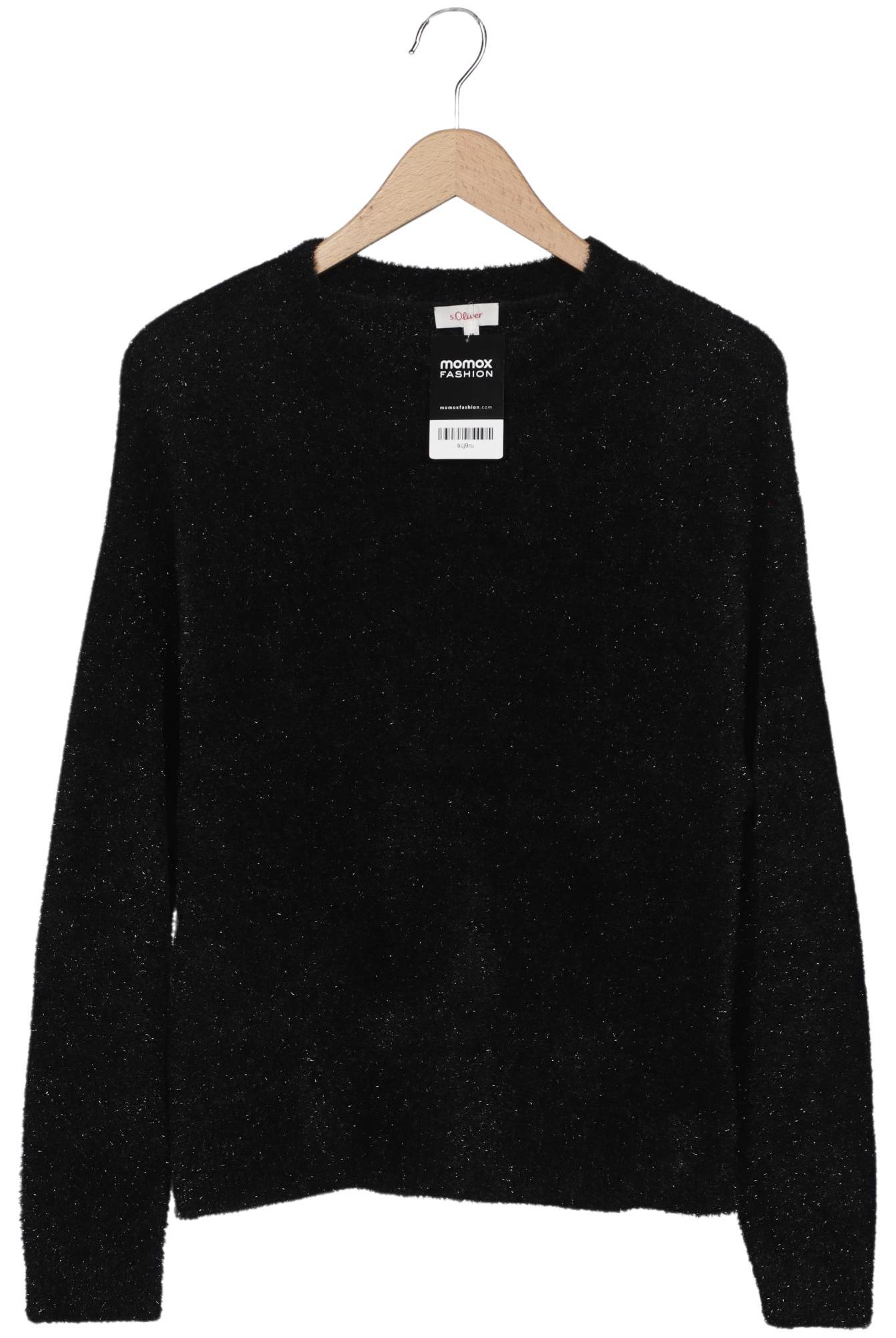 

s.Oliver Damen Pullover, schwarz, Gr. 38