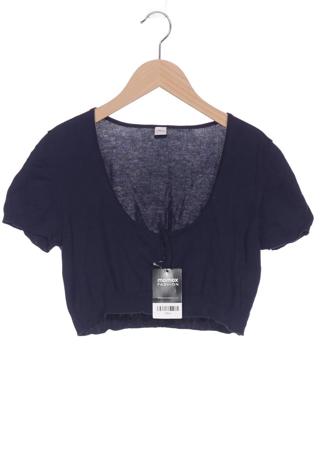 

s.Oliver Damen Strickjacke, marineblau, Gr. 36