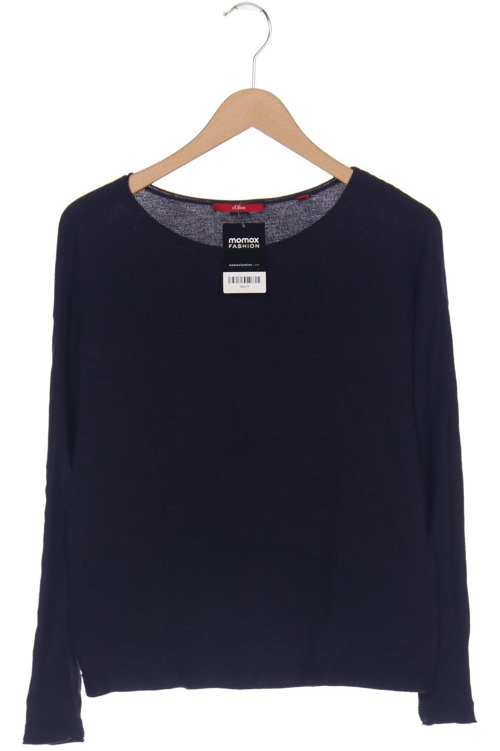 

s.Oliver Damen Pullover, marineblau