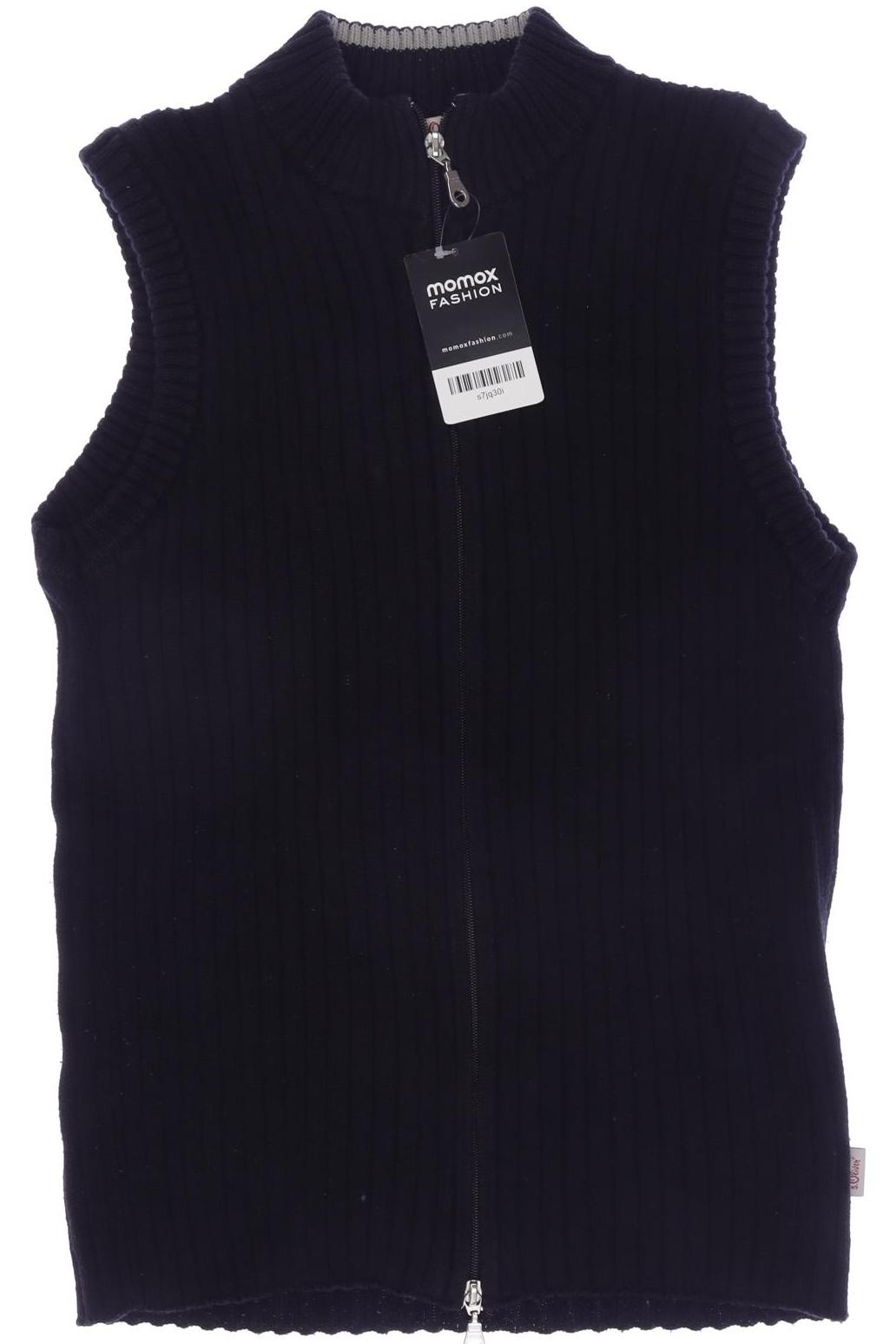 

s.Oliver Damen Weste, schwarz, Gr. 38