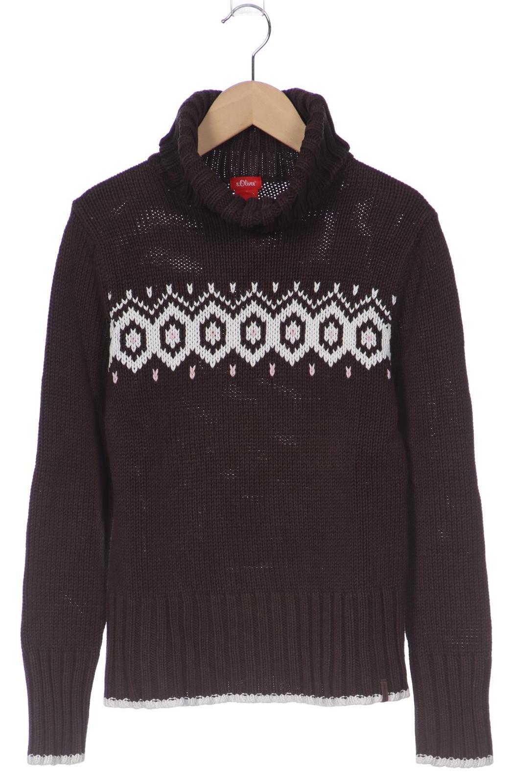 

s.Oliver Damen Pullover, braun, Gr. 36