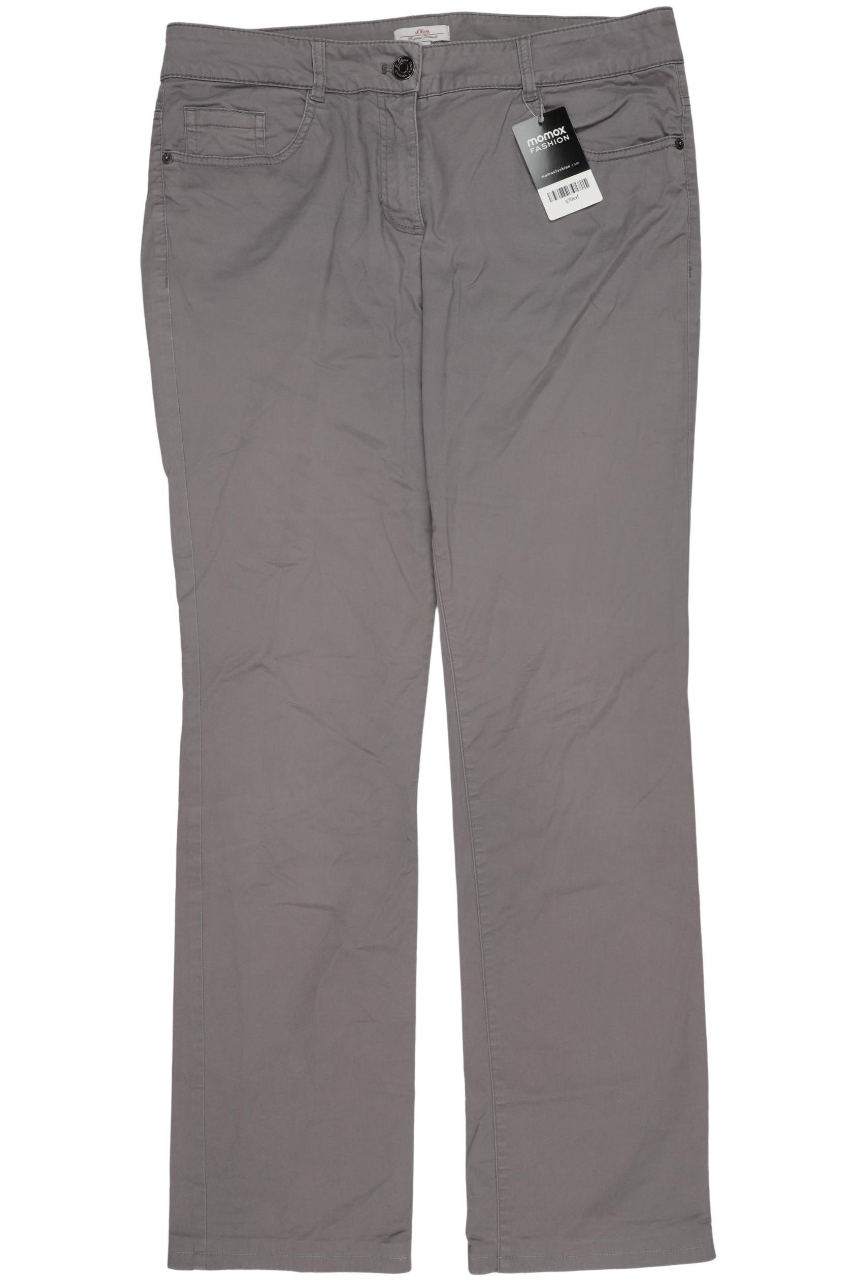 

s.Oliver Damen Stoffhose, grau, Gr. 42