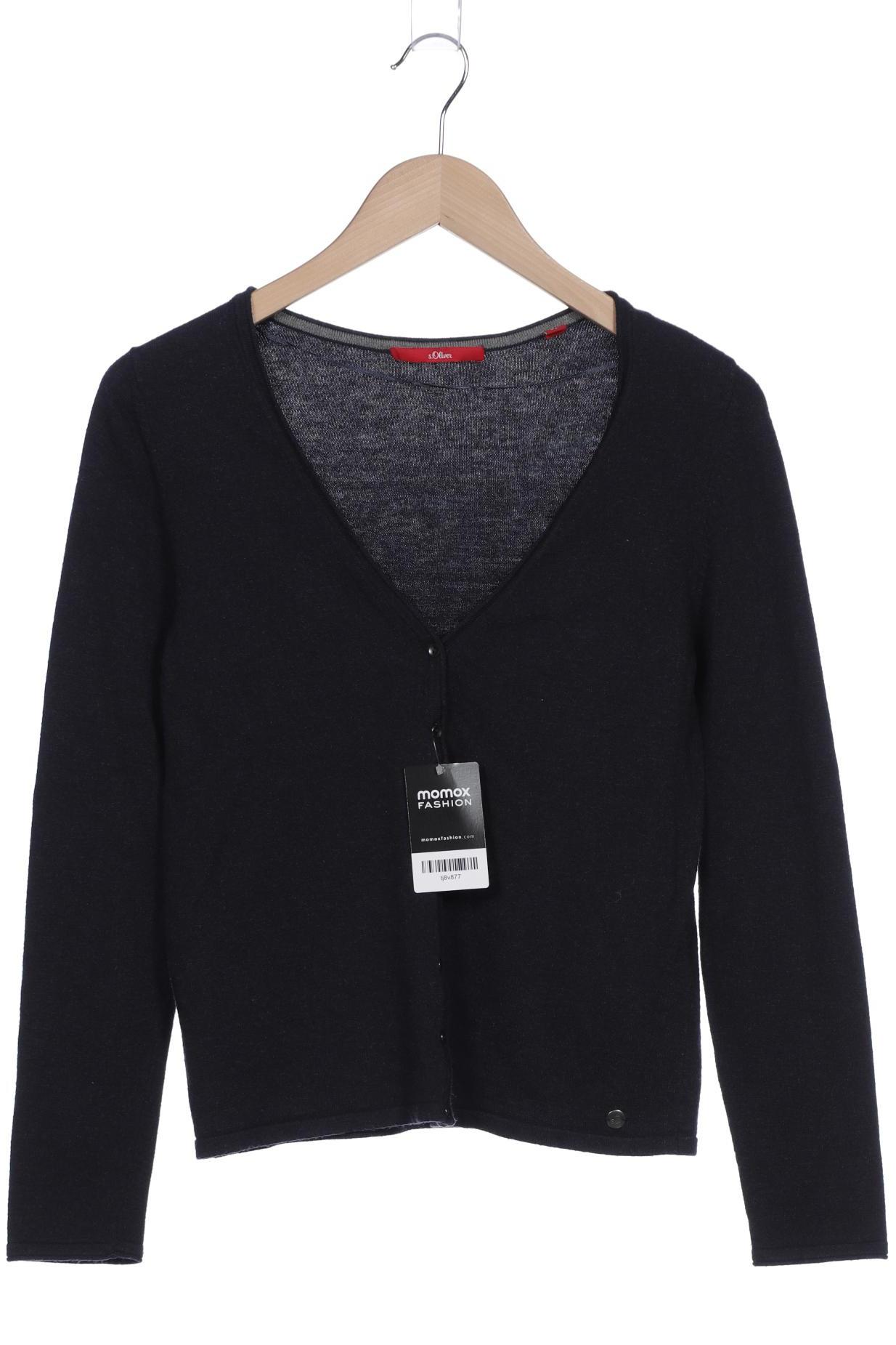 

s.Oliver Damen Strickjacke, marineblau, Gr. 38