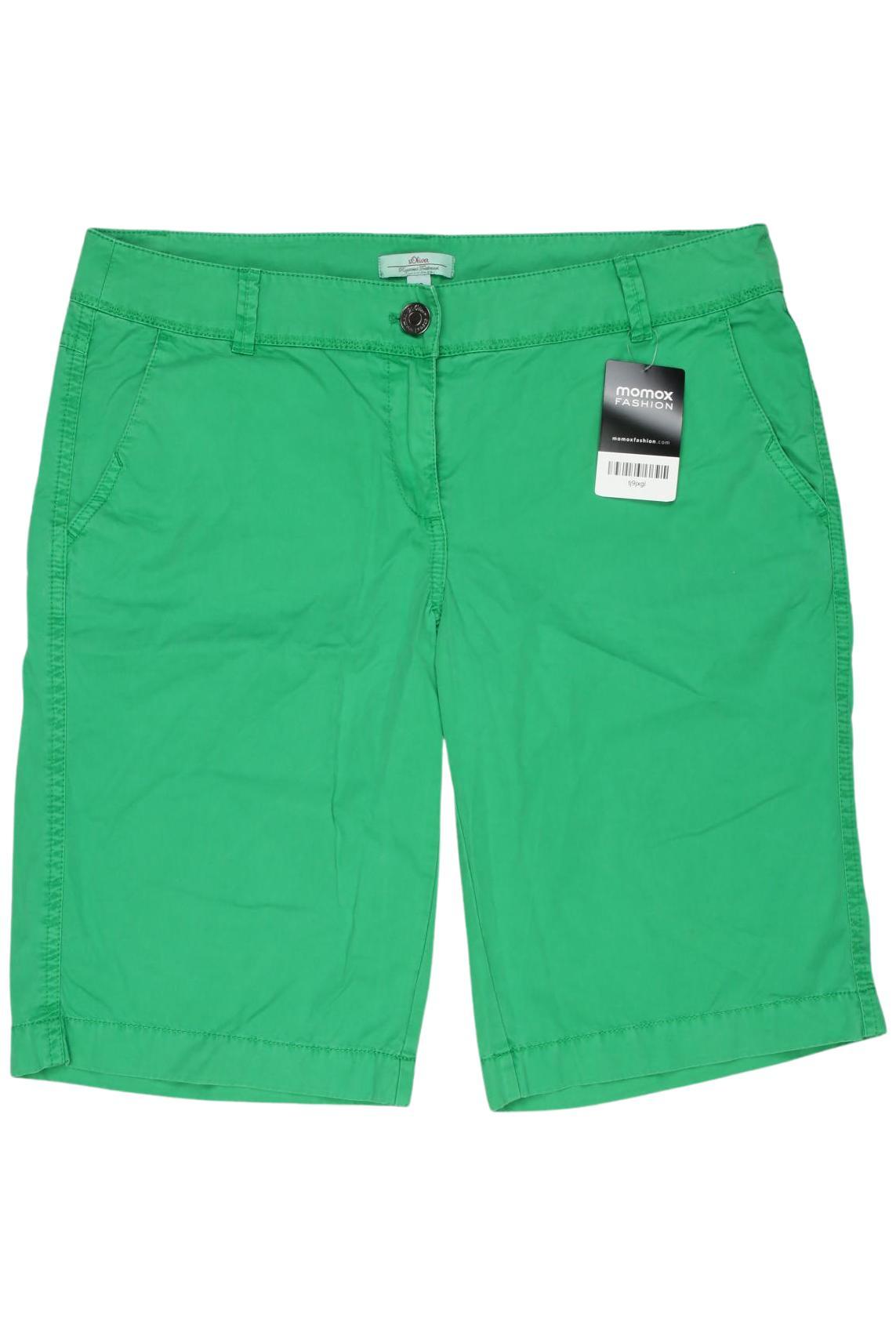 

s.Oliver Damen Shorts, grün, Gr. 38
