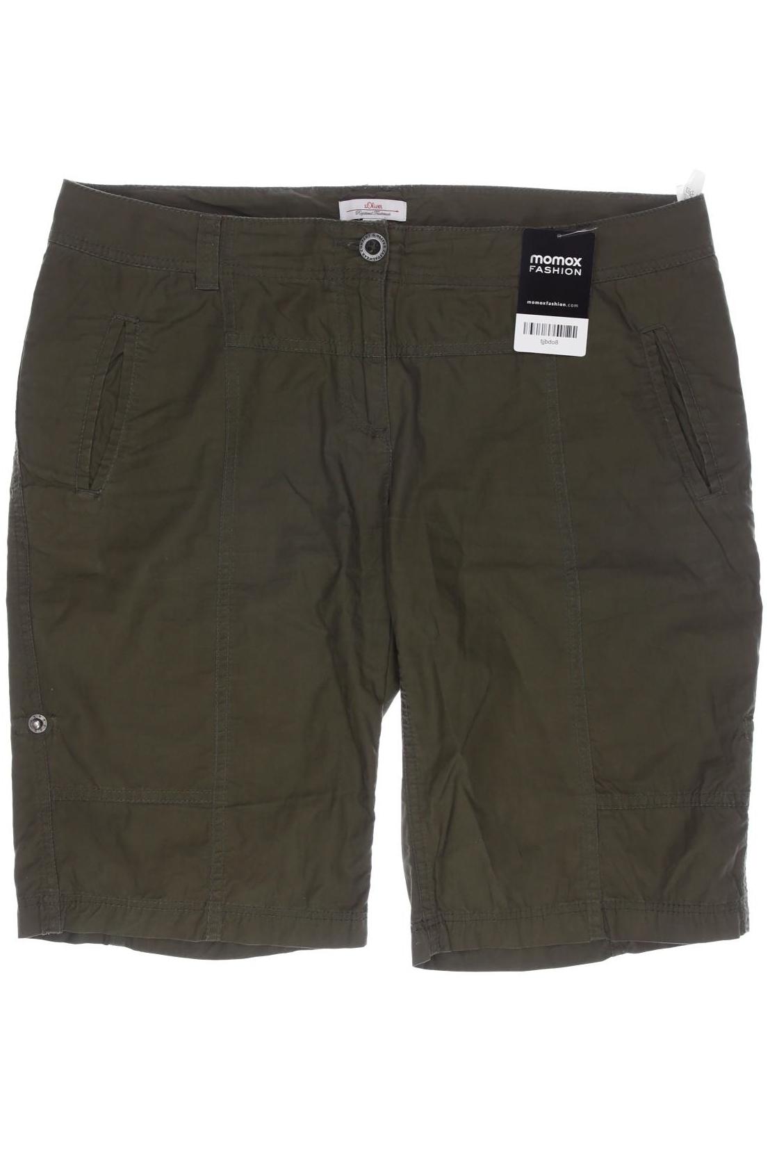 

s.Oliver Damen Shorts, grün