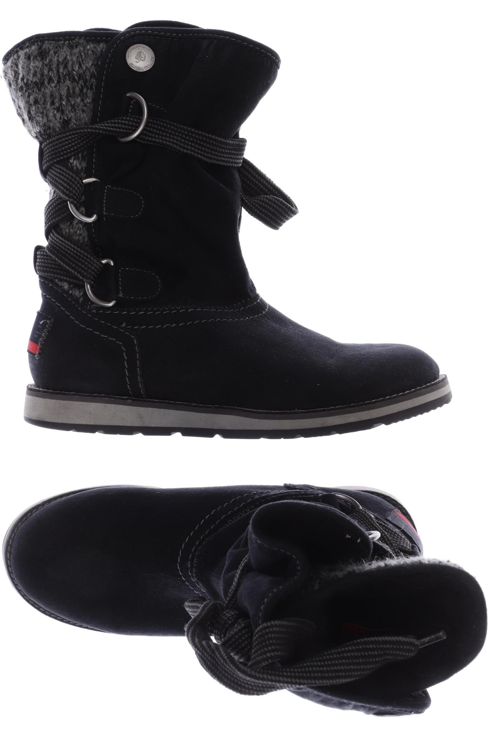 

s.Oliver Damen Stiefel, schwarz, Gr. 39