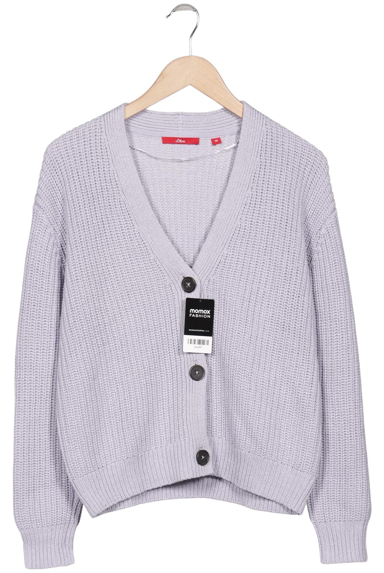 

s.Oliver Damen Strickjacke, flieder, Gr. 36