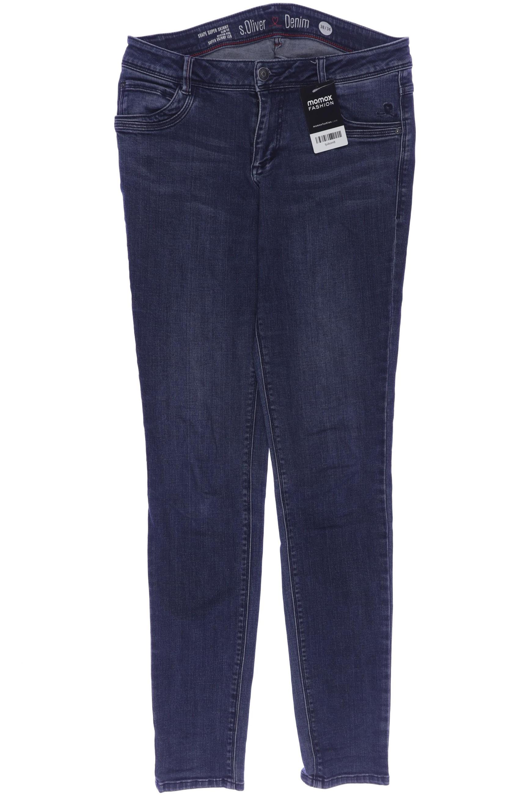 

s.Oliver Damen Jeans, marineblau, Gr. 38