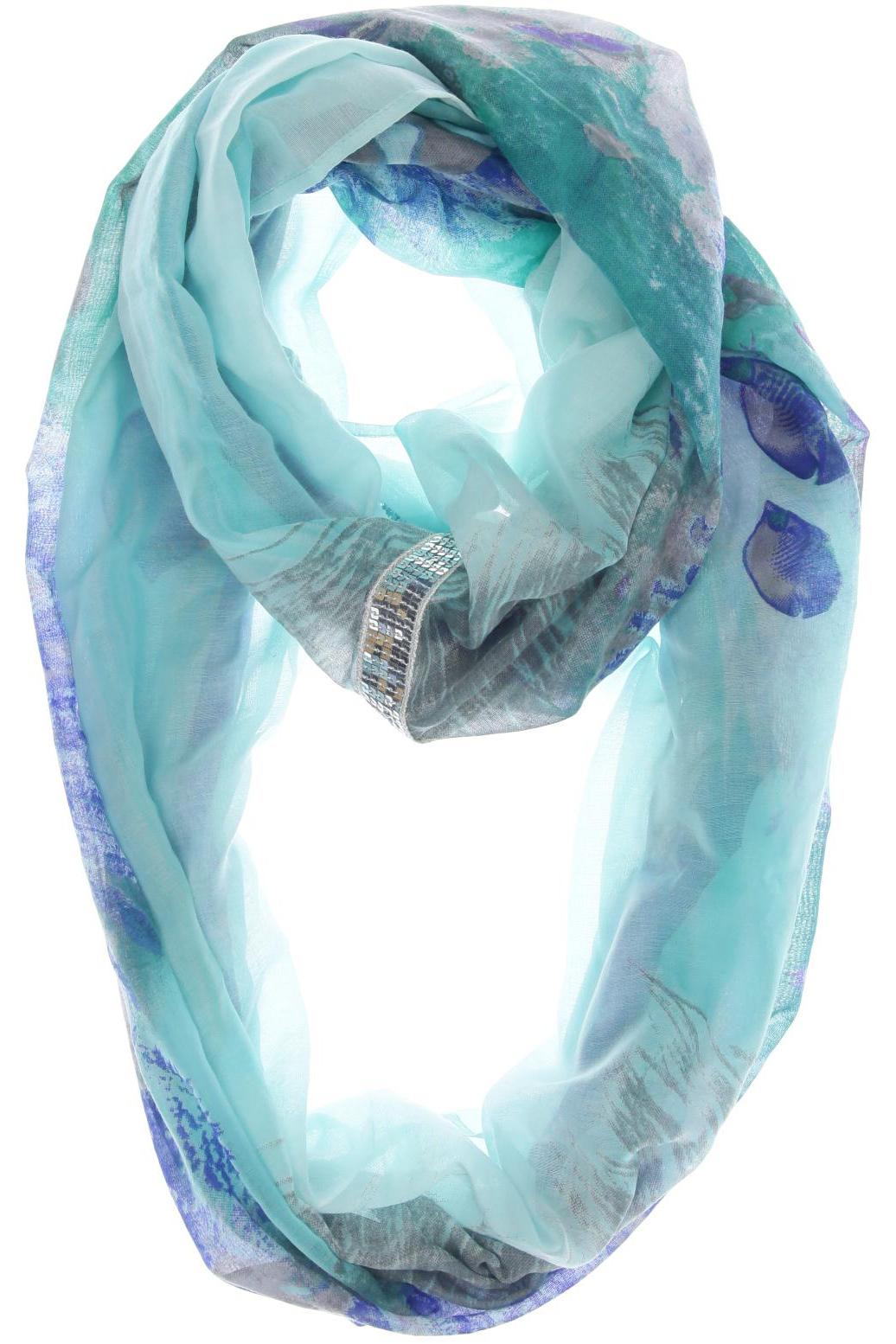 

s.Oliver Damen Schal, blau, Gr.