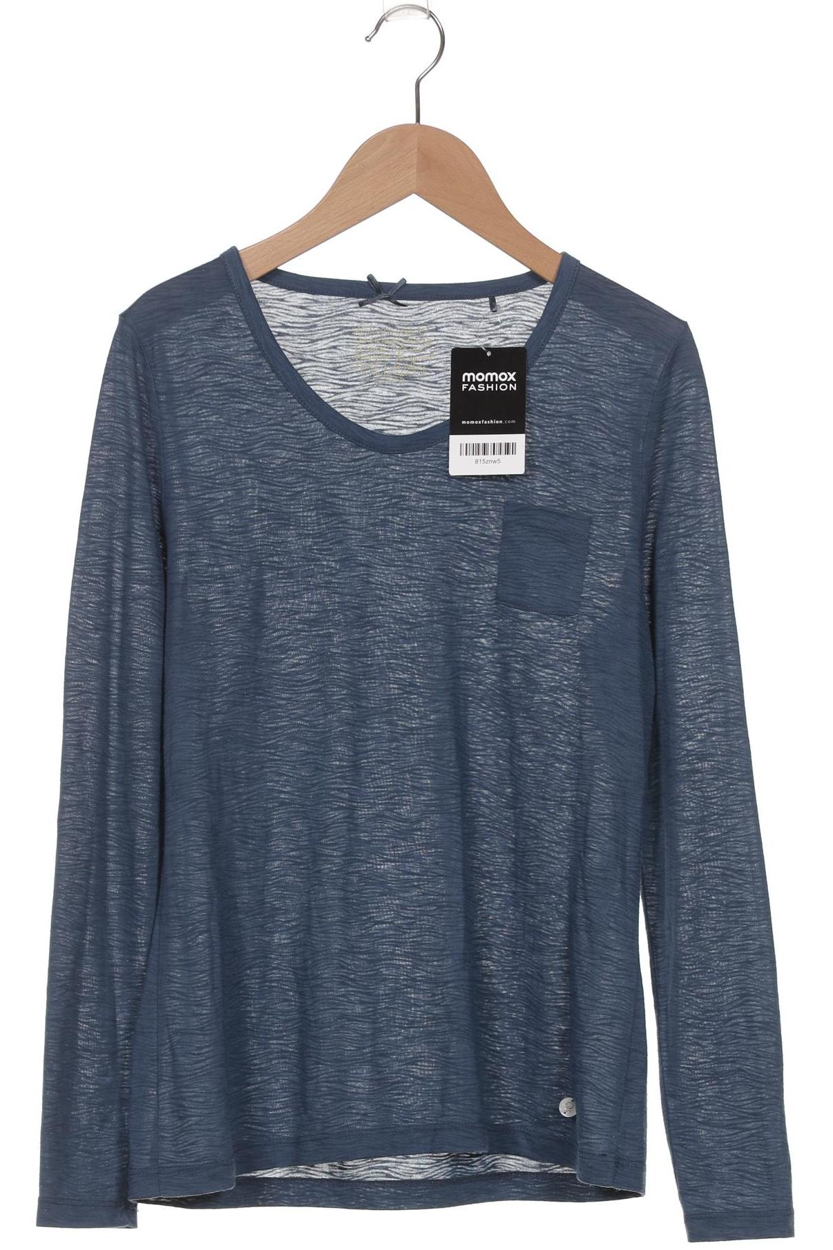 

s.Oliver Damen Langarmshirt, blau, Gr. 36