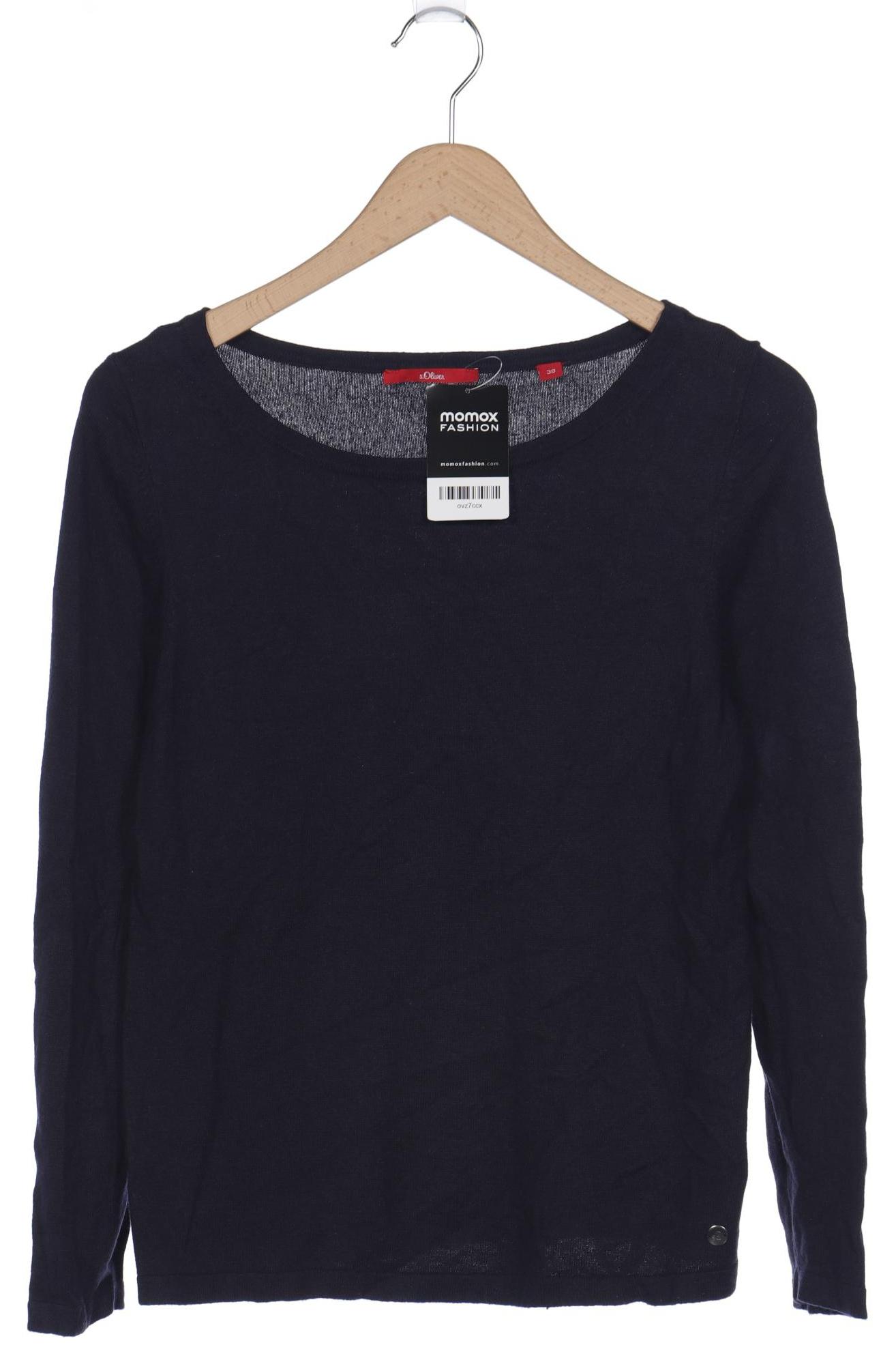 

s.Oliver Damen Pullover, marineblau, Gr. 38