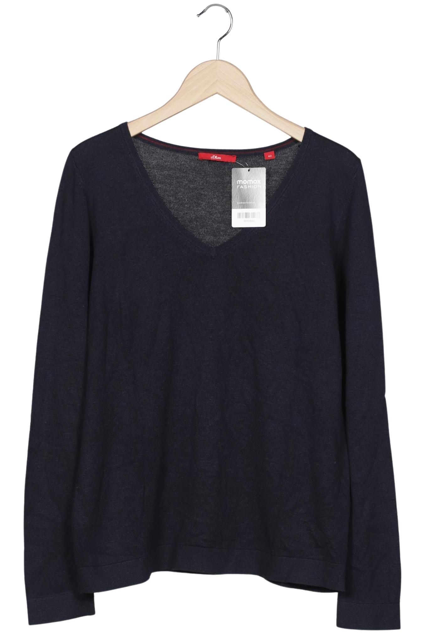 

s.Oliver Damen Pullover, marineblau, Gr. 40
