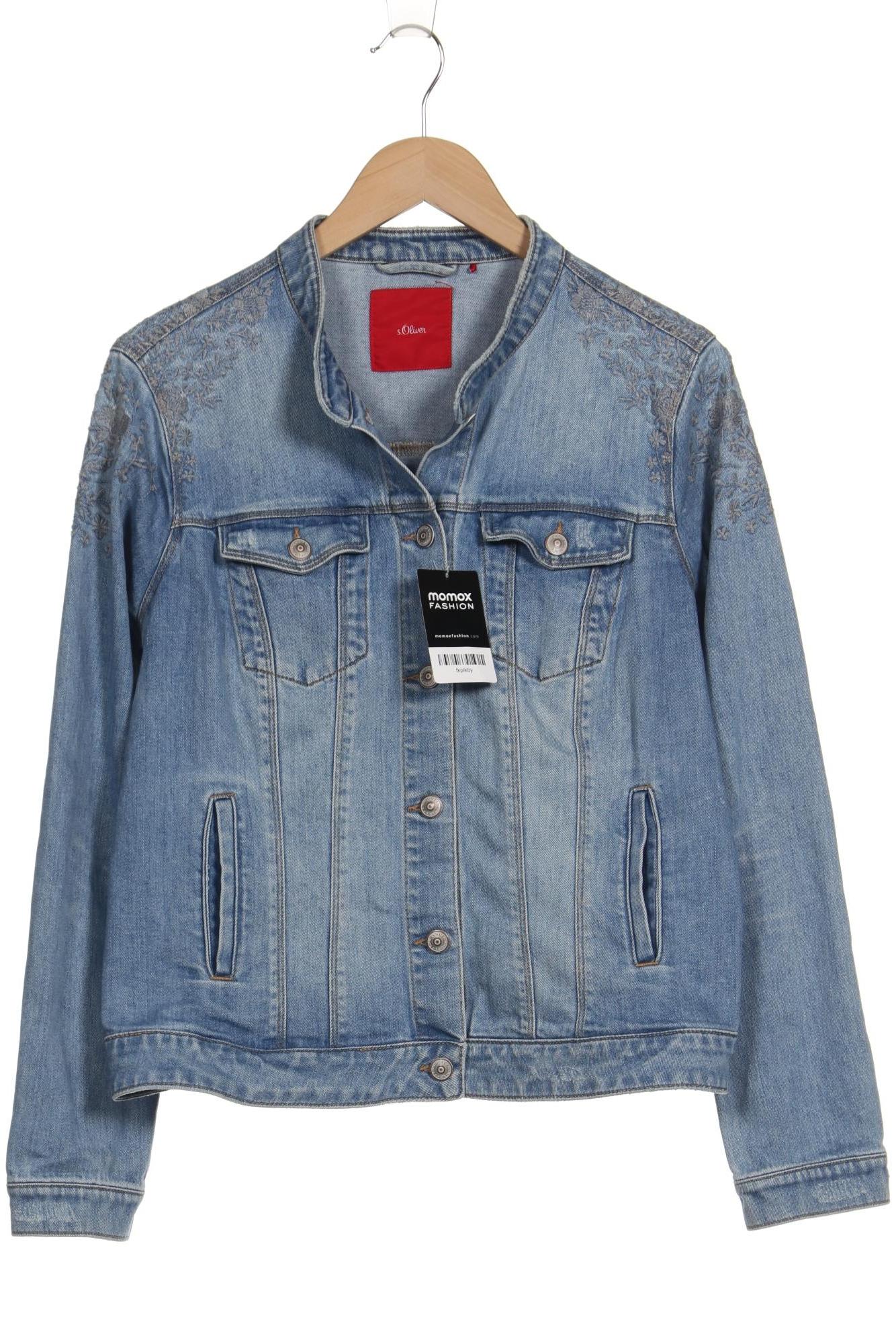 

s.Oliver Damen Jacke, blau, Gr. 42
