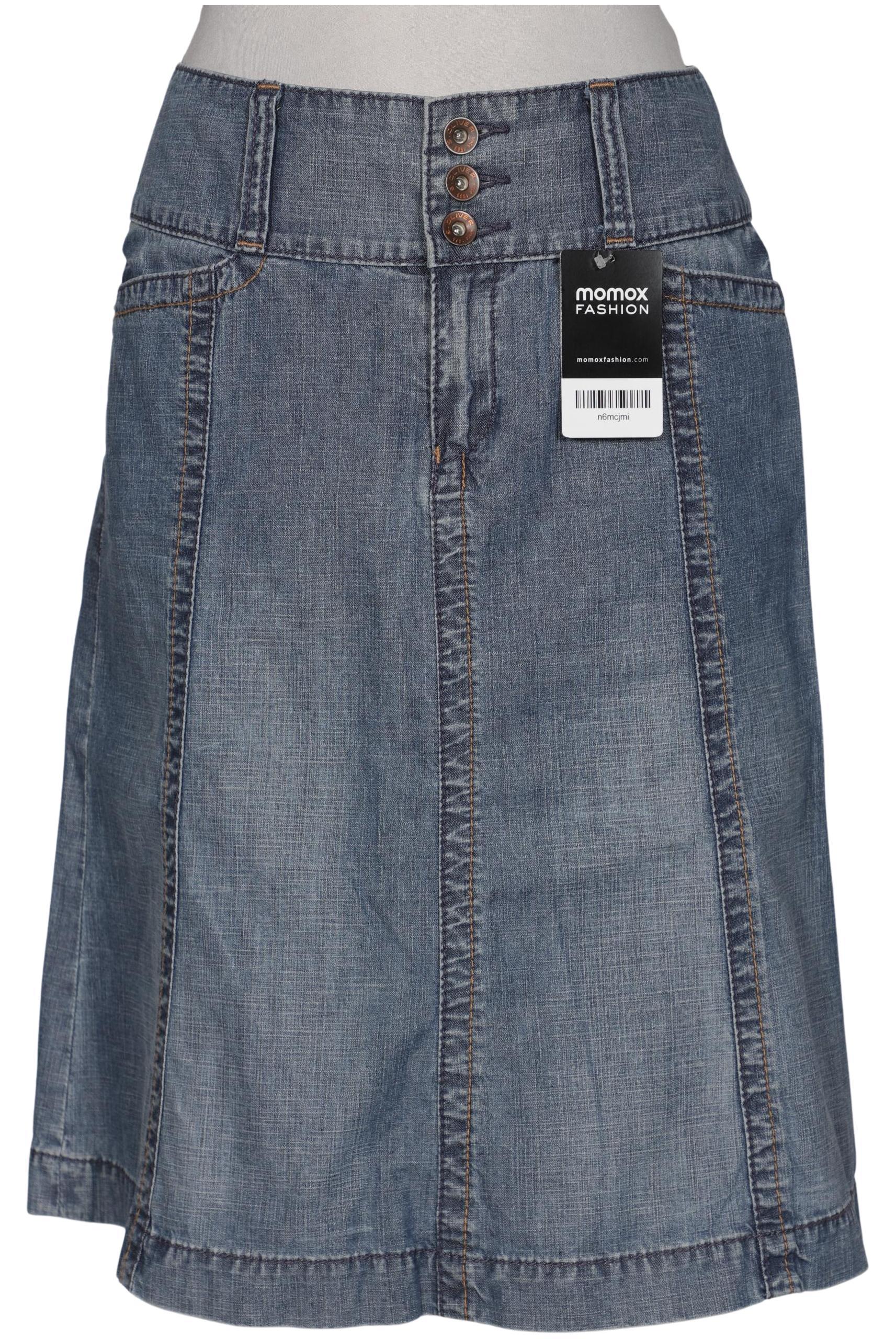 

s.Oliver Damen Rock, blau, Gr. 38