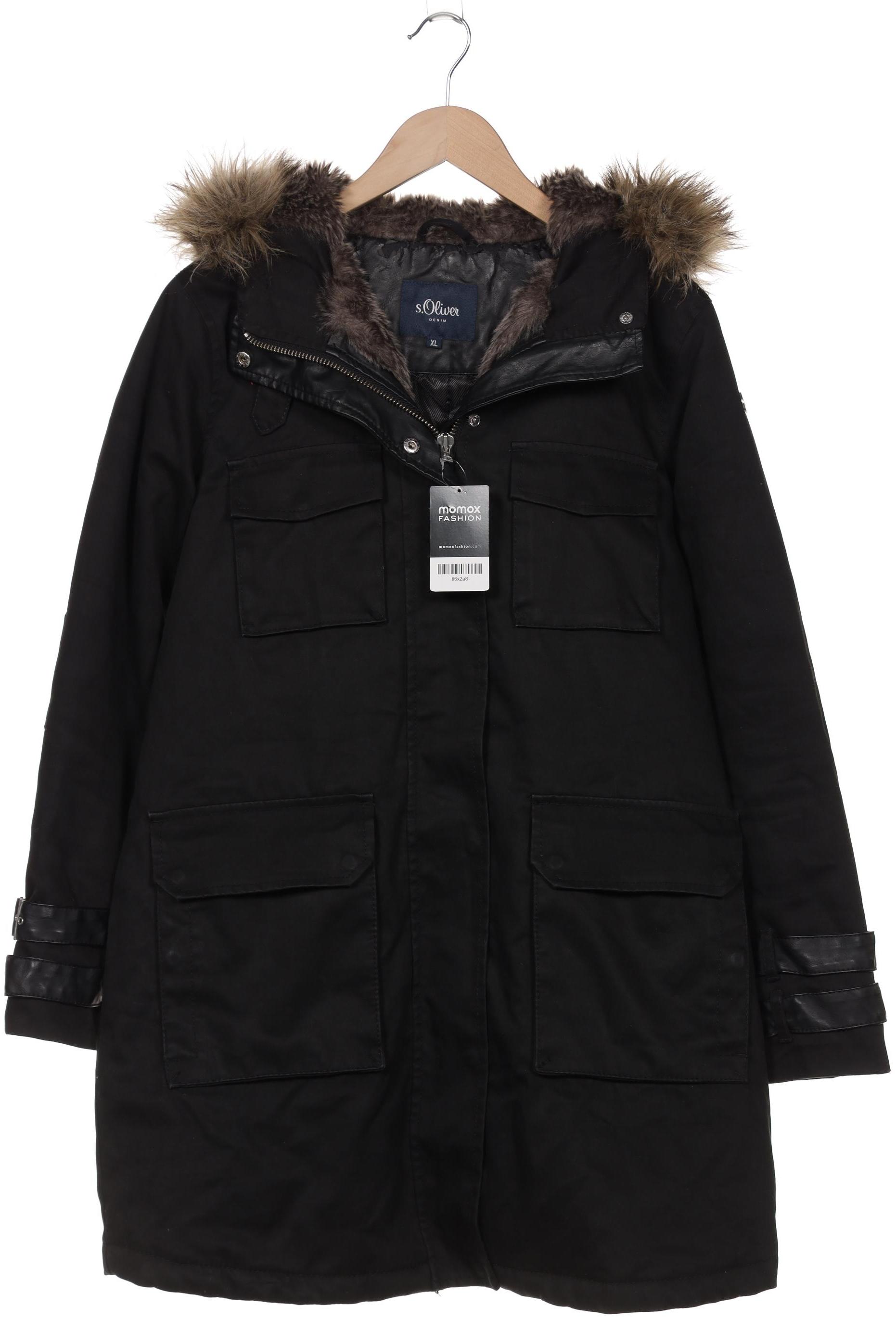 

s.Oliver Damen Jacke, schwarz, Gr. 44