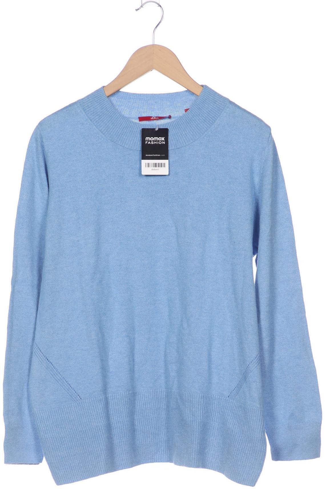 

s.Oliver Damen Pullover, blau, Gr. 46