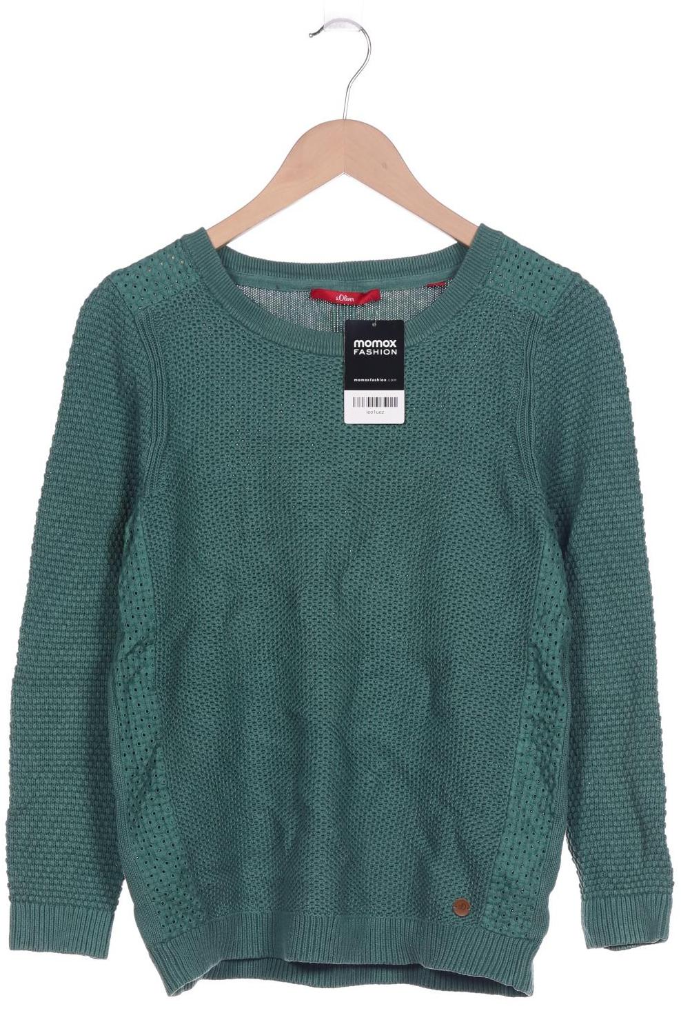 

s.Oliver Damen Pullover, türkis, Gr. 40