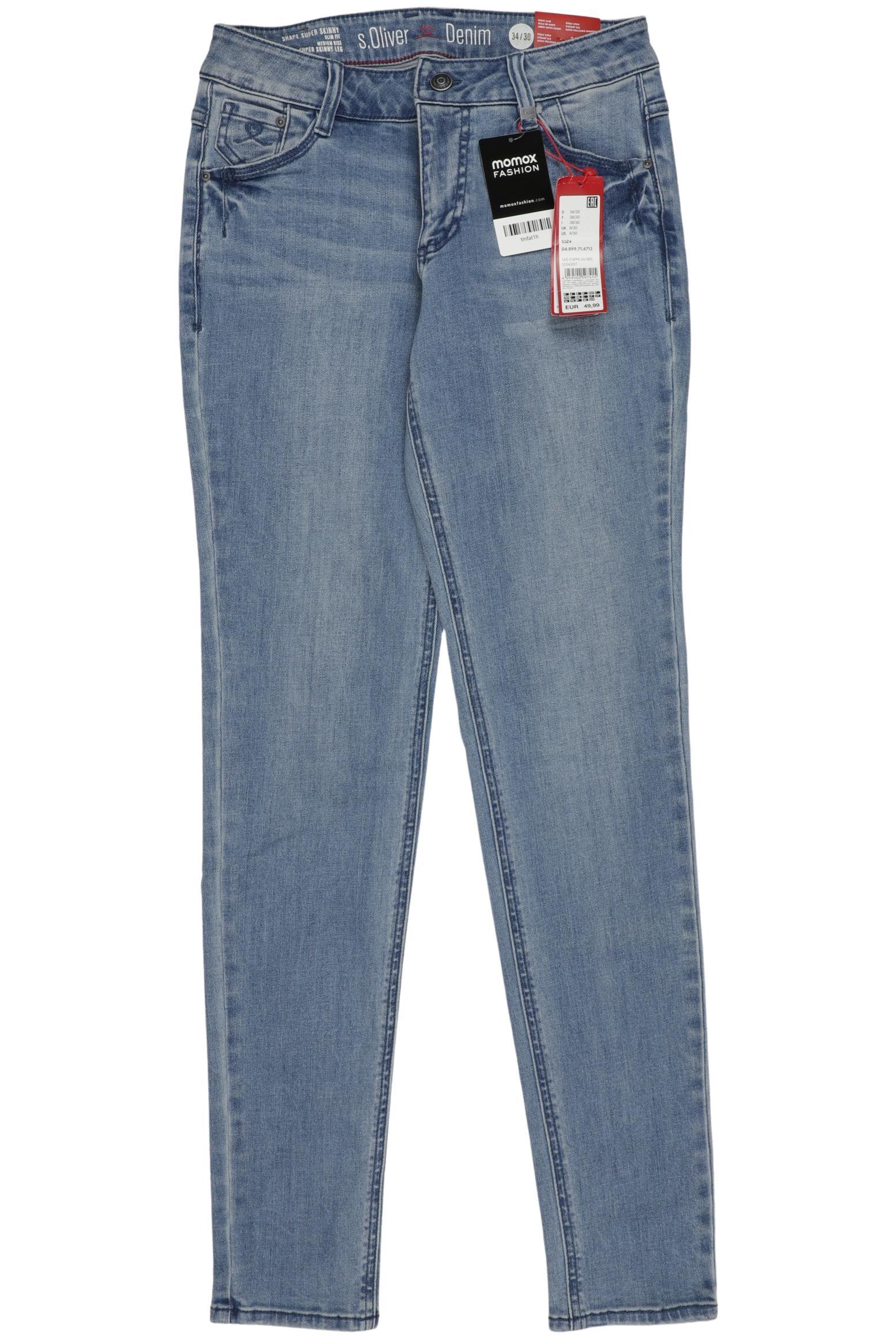 

s.Oliver Damen Jeans, blau, Gr. 34
