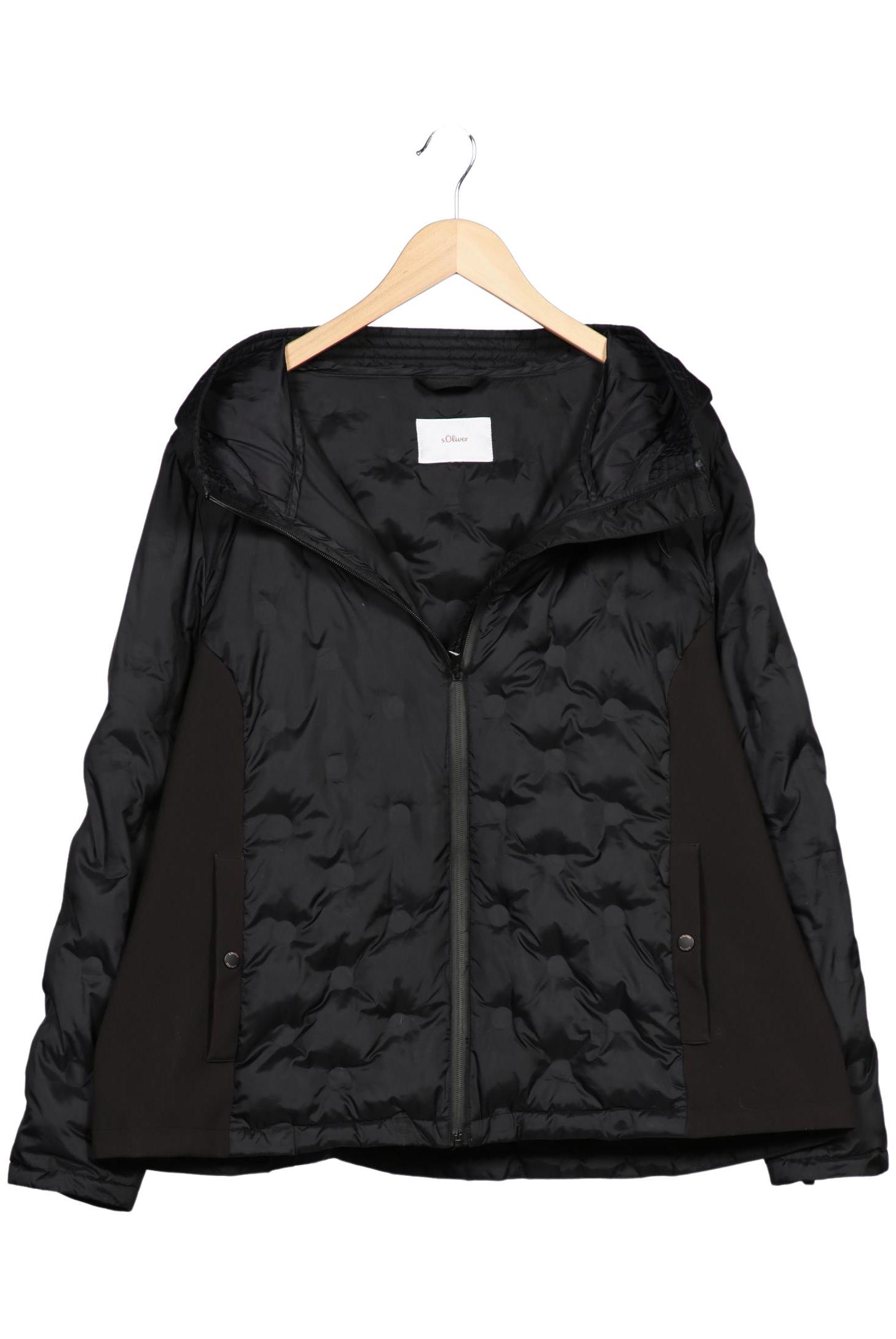 

s.Oliver Damen Jacke, schwarz, Gr. 48
