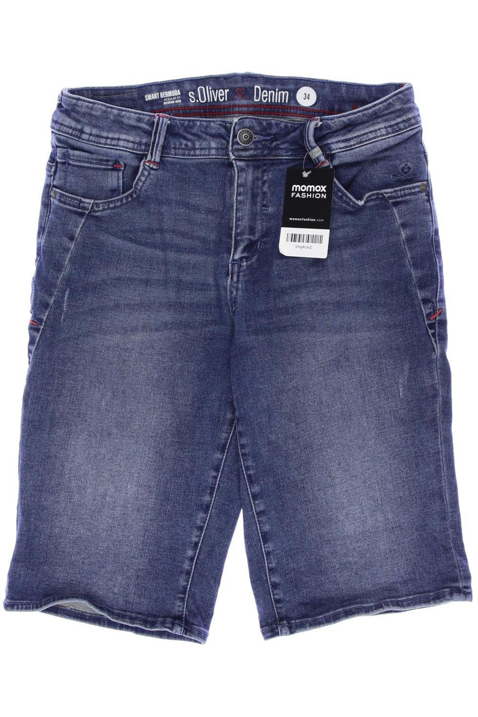 

s.Oliver Damen Shorts, blau