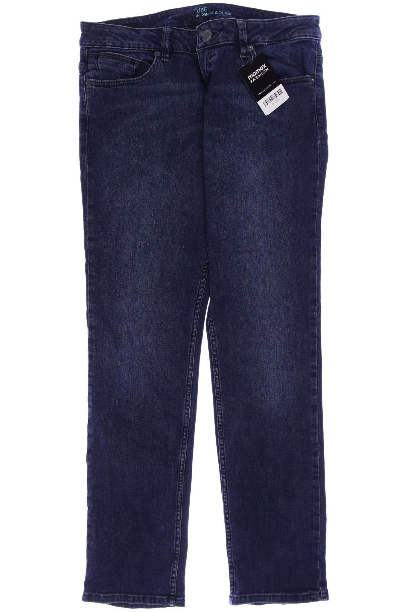

s.Oliver Damen Jeans, blau