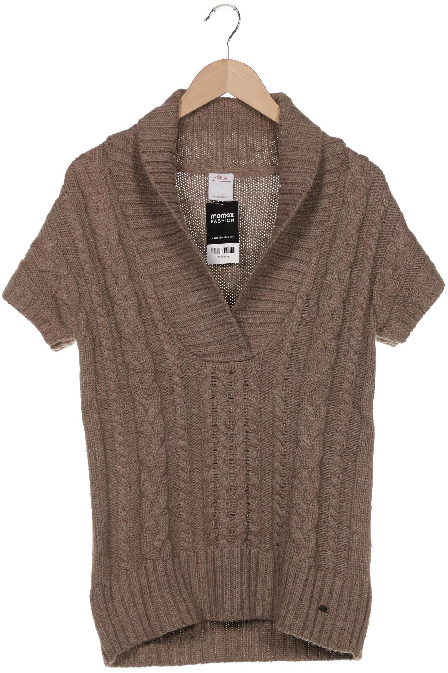 

s.Oliver Damen Pullover, braun, Gr. 38