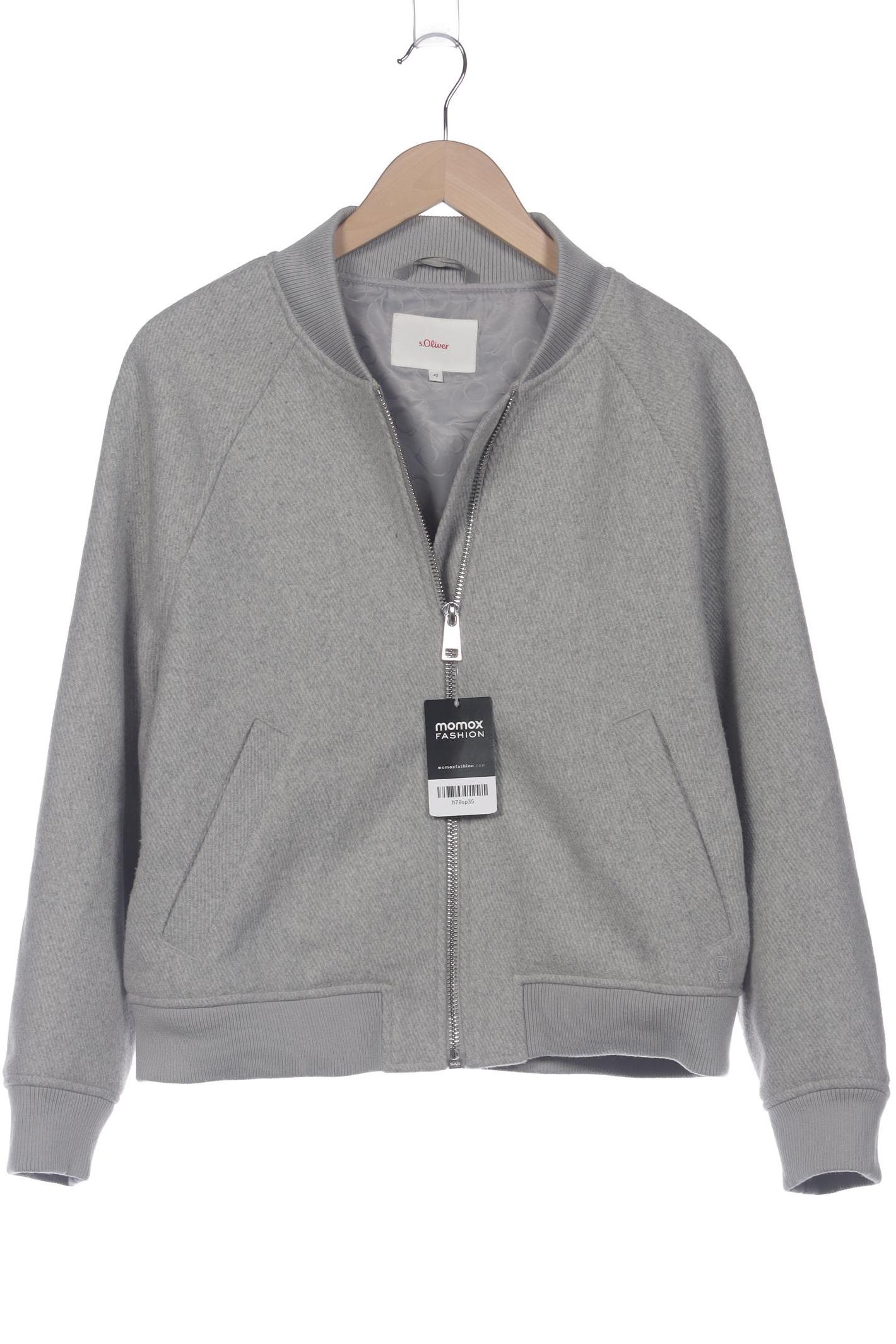 

s.Oliver Damen Jacke, grau, Gr. 42