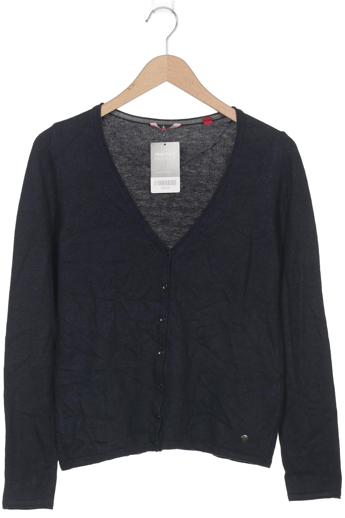 

s.Oliver Damen Strickjacke, marineblau, Gr. 38